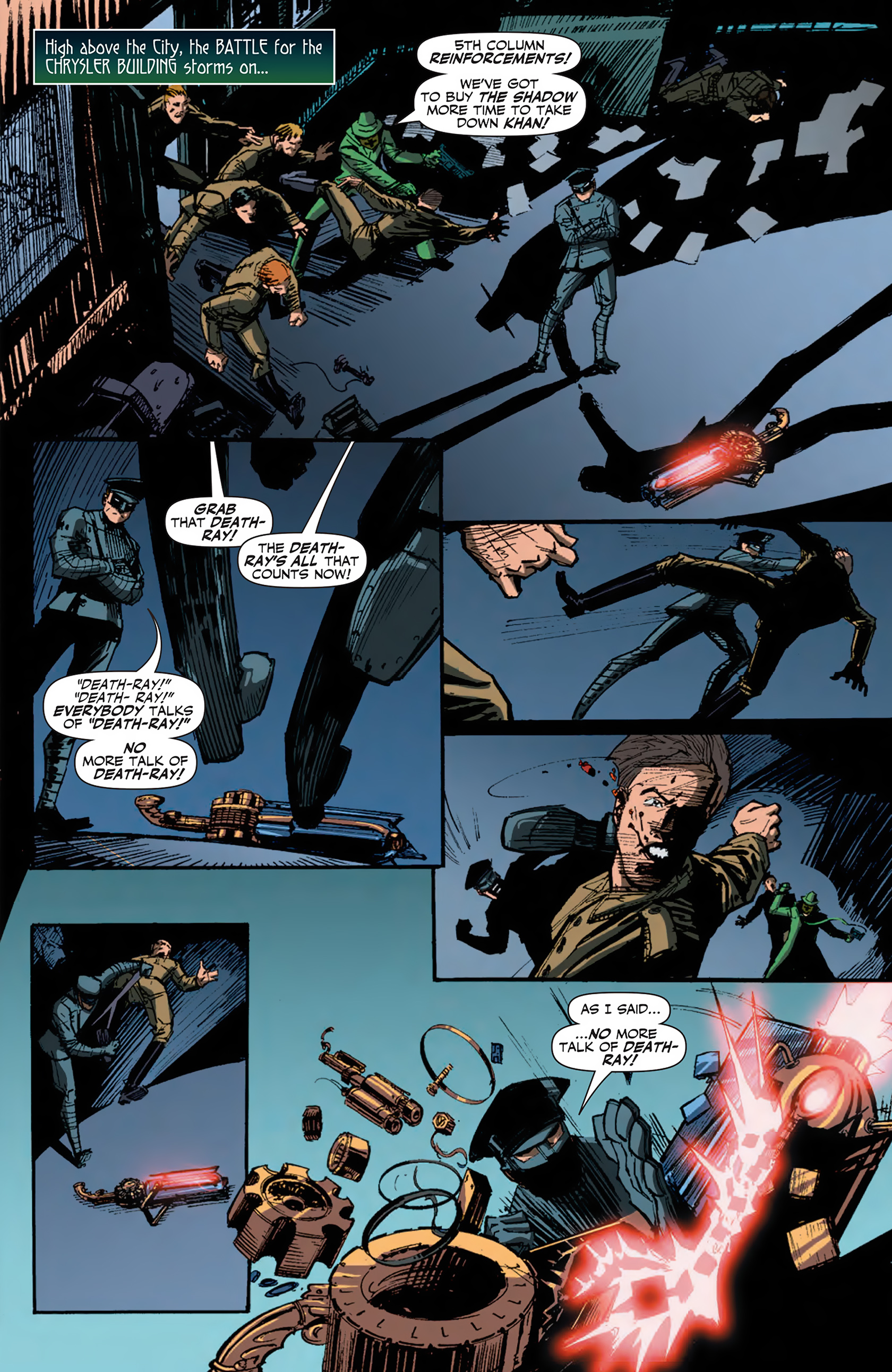 Read online The Shadow/Green Hornet: Dark Nights comic -  Issue #5 - 8