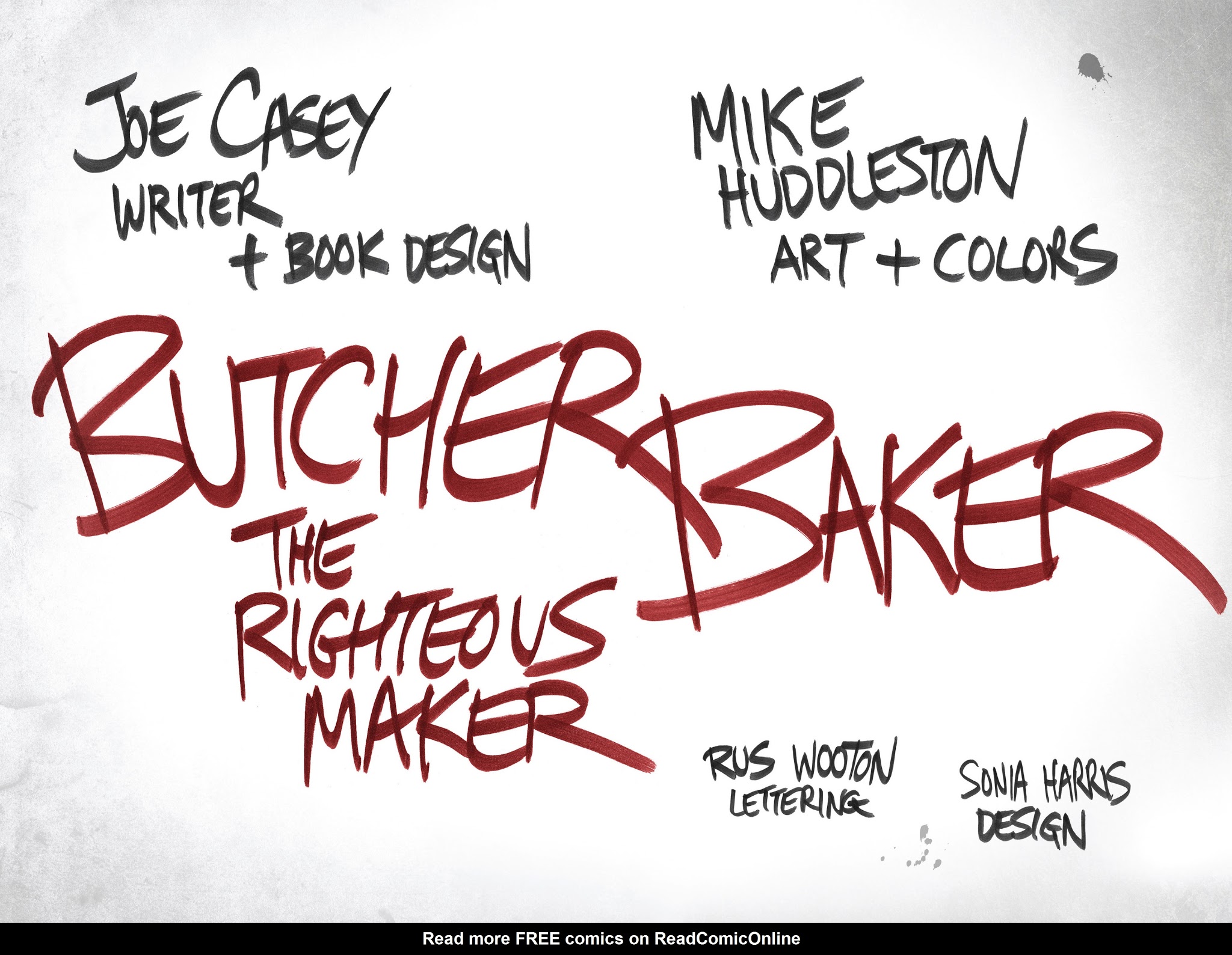 Read online Butcher Baker, the Righteous Maker comic -  Issue # TPB - 5