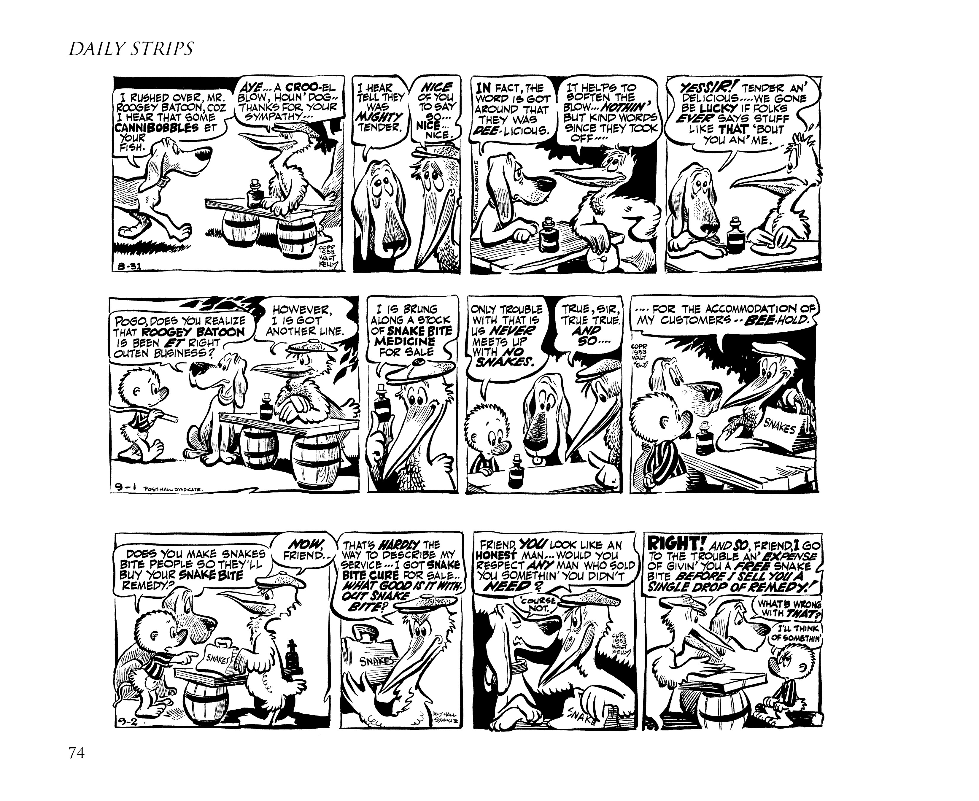 Read online Pogo by Walt Kelly: The Complete Syndicated Comic Strips comic -  Issue # TPB 3 (Part 1) - 86