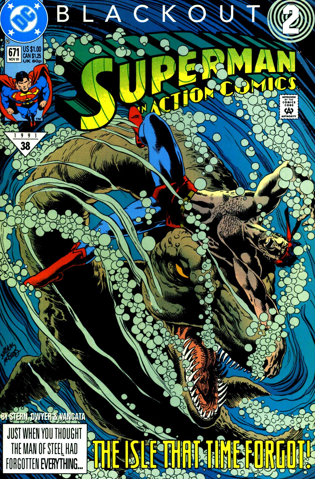 Read online Action Comics (1938) comic -  Issue #671 - 1