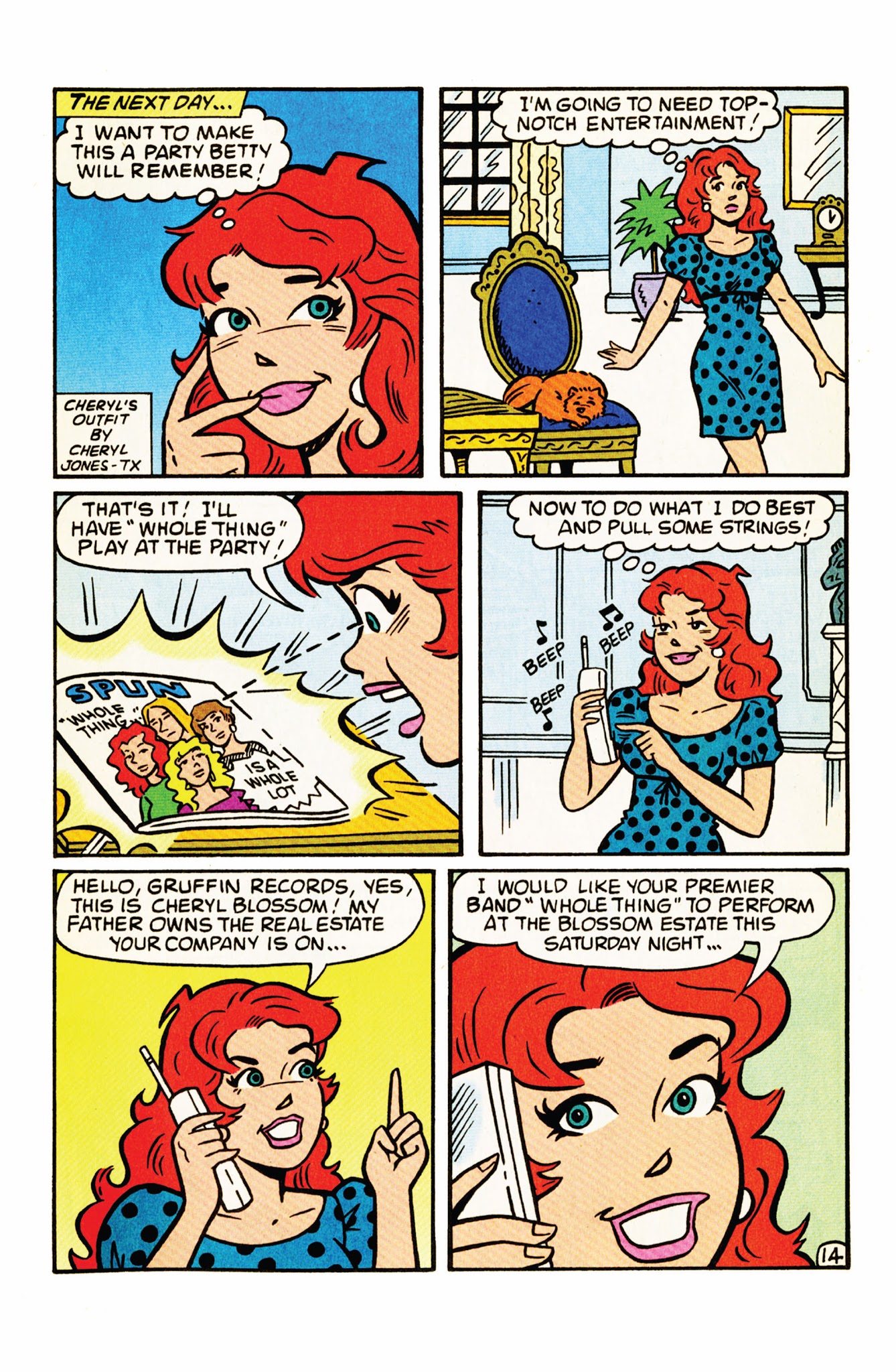 Read online Cheryl Blossom comic -  Issue #23 - 17