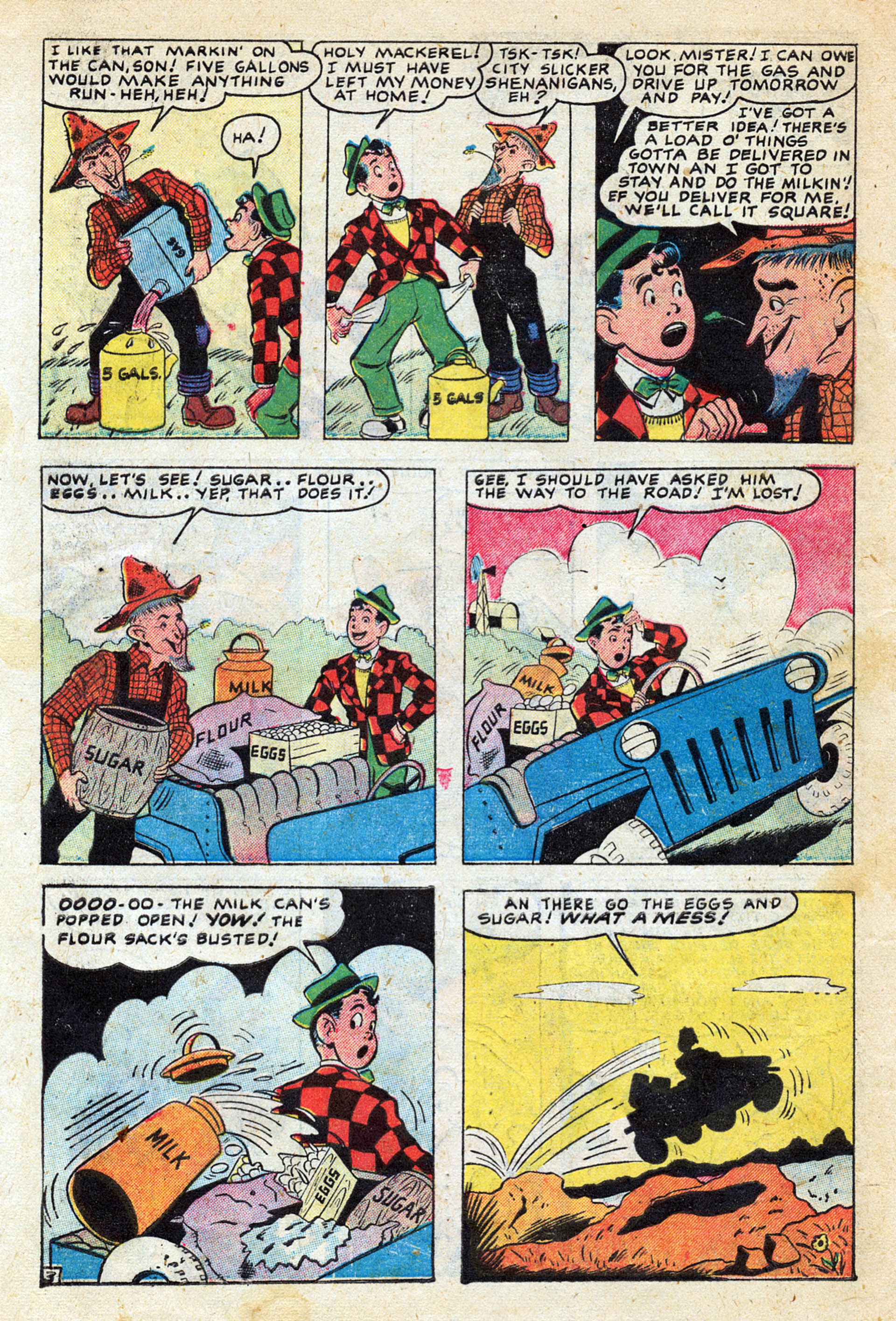 Read online Georgie Comics (1949) comic -  Issue #28 - 30