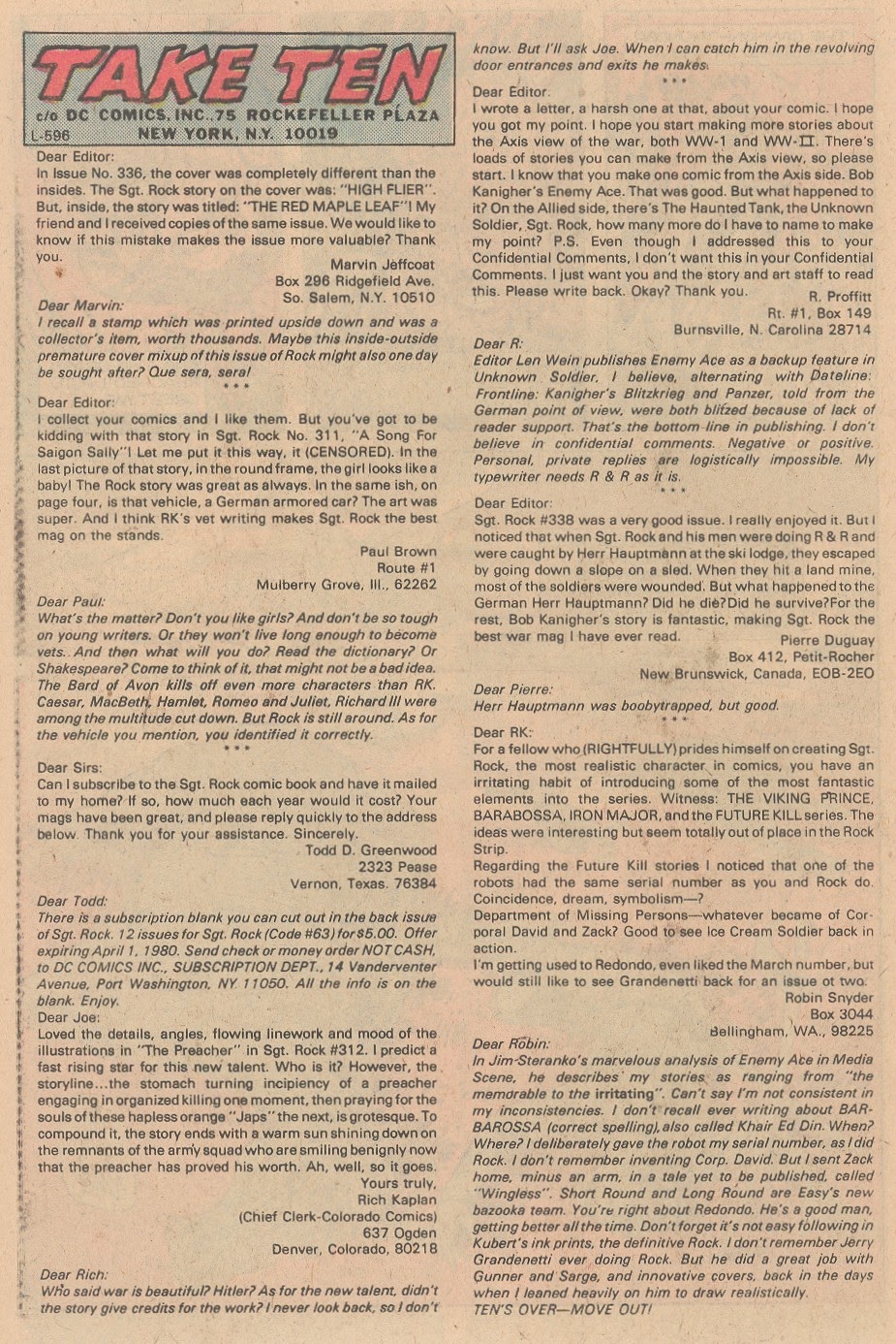 Read online Sgt. Rock comic -  Issue #346 - 22
