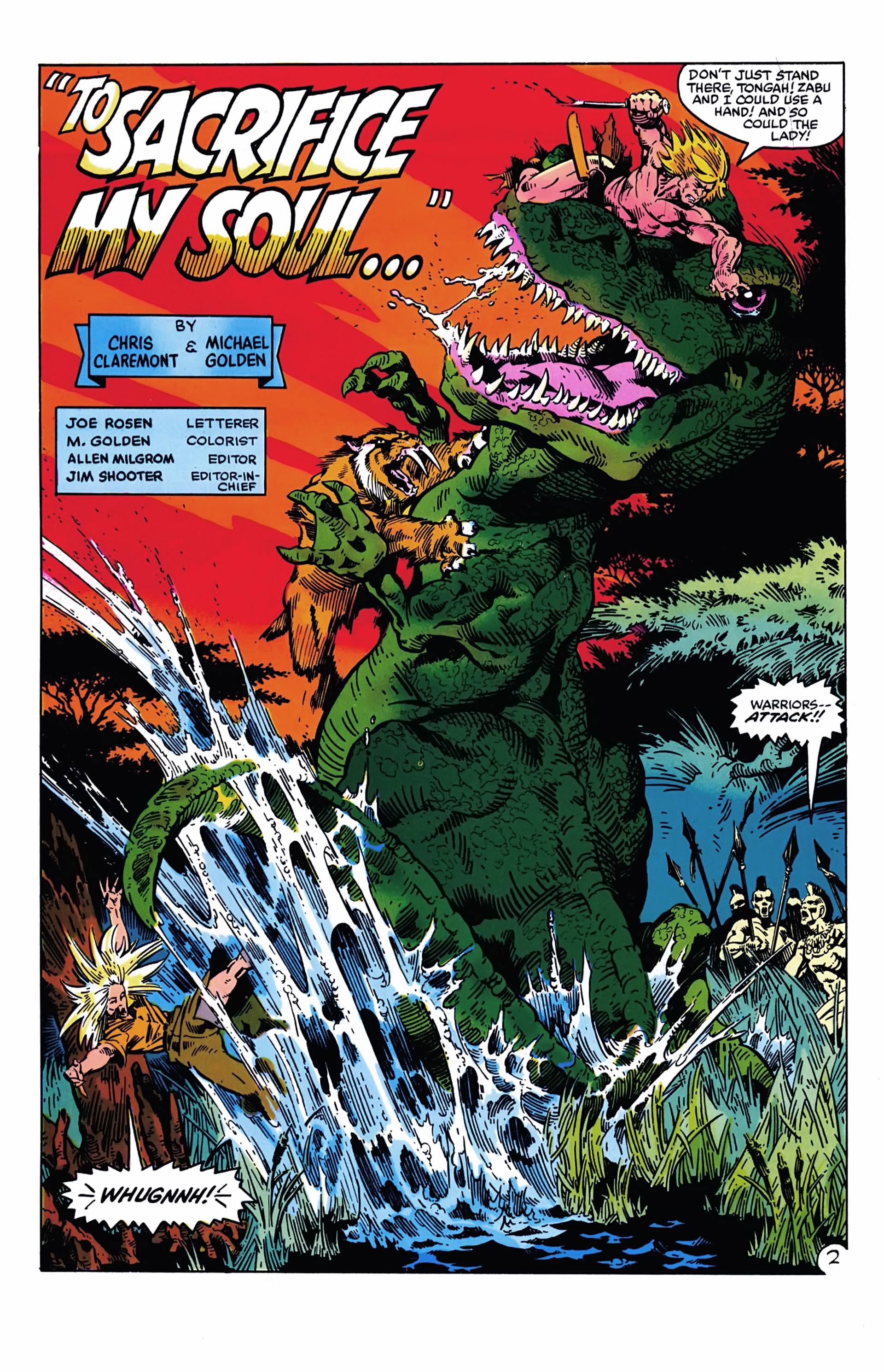 Read online Marvel Fanfare (1982) comic -  Issue #2 - 4