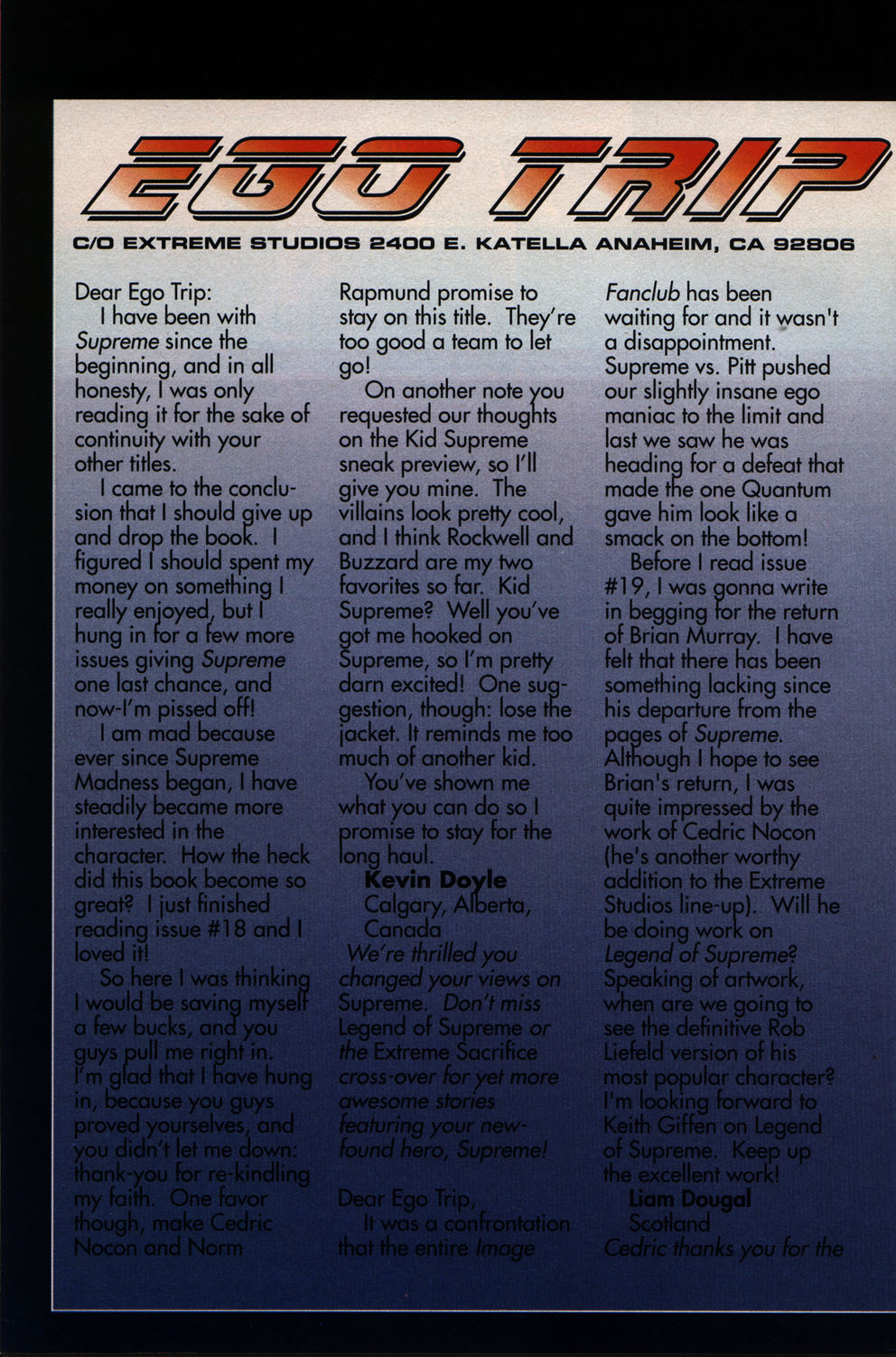 Read online Supreme (1992) comic -  Issue #19 - 27