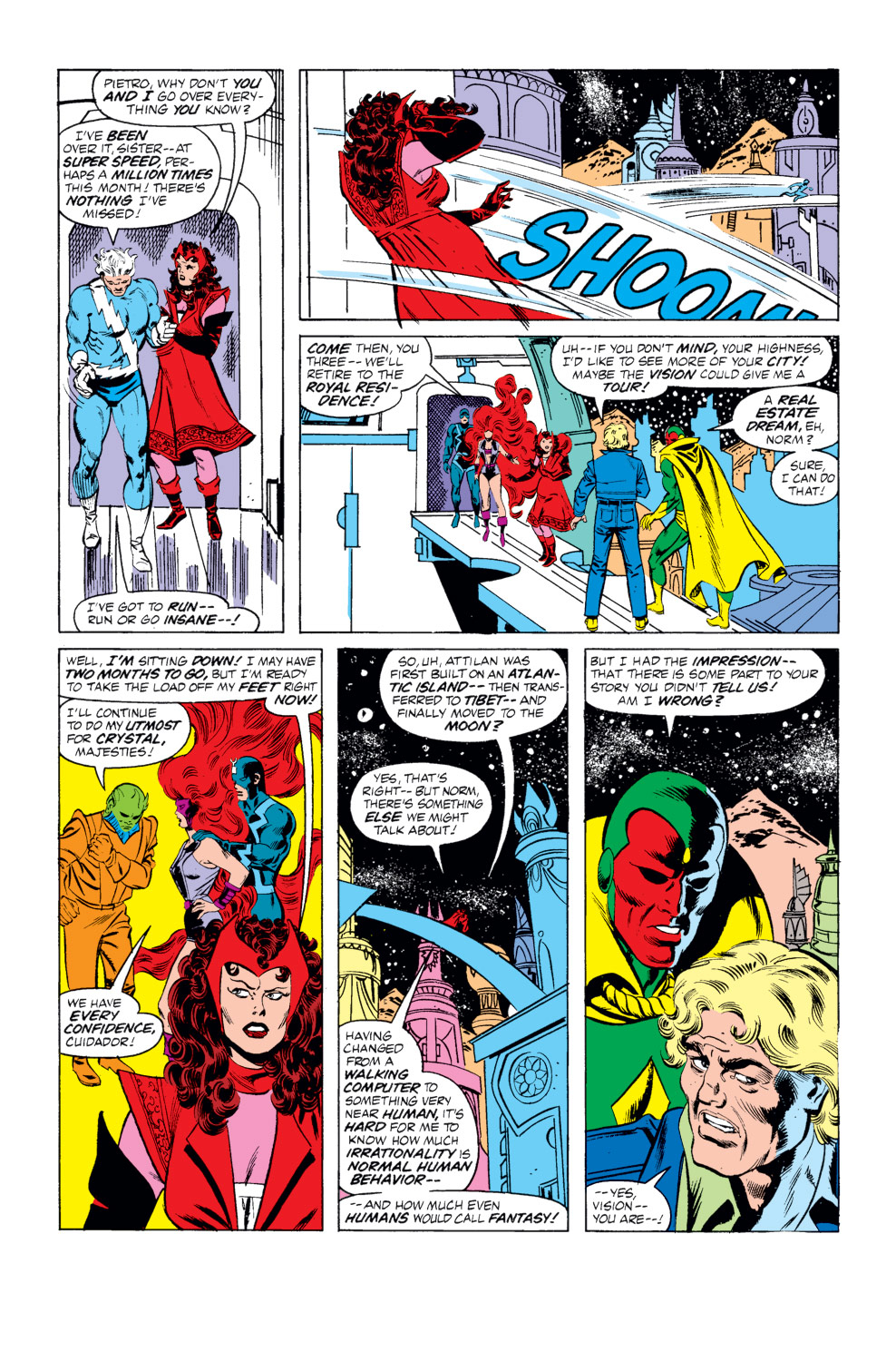 Read online The Vision and the Scarlet Witch (1985) comic -  Issue #10 - 5