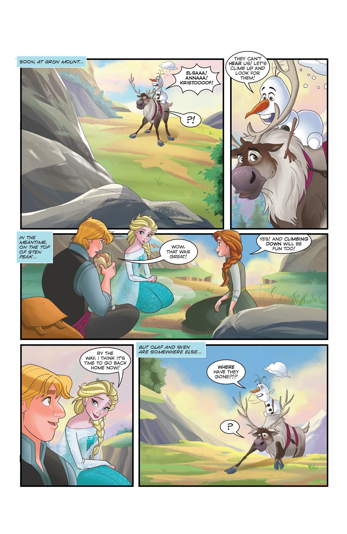 Read online Disney Frozen comic -  Issue #7 - 15