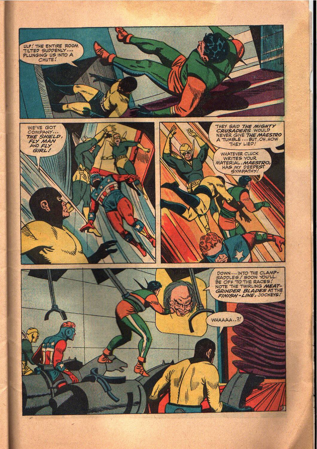 Read online The Mighty Crusaders (1965) comic -  Issue #6 - 23