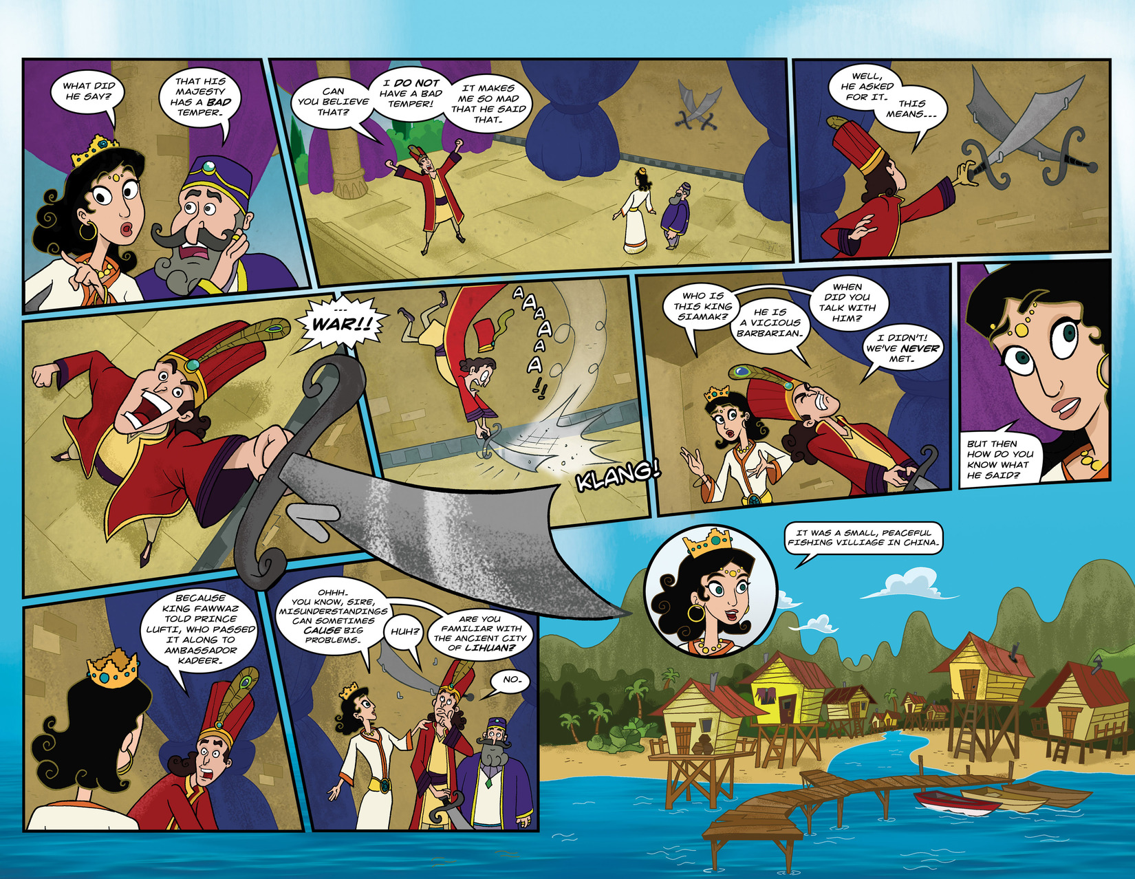 Read online 1001 Nights comic -  Issue #6 - 4
