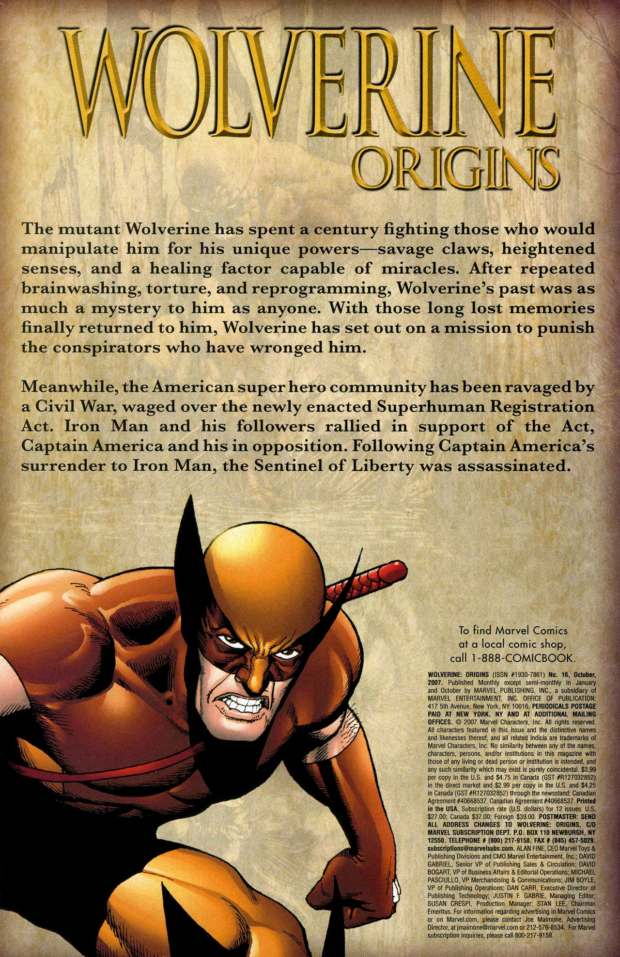 Read online Wolverine: Origins comic -  Issue #16 - 3