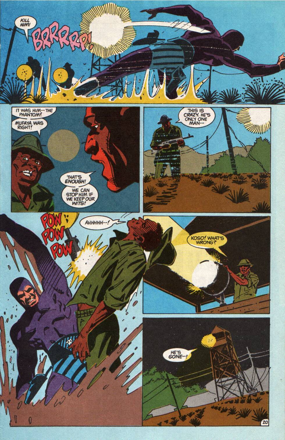 Read online The Phantom (1989) comic -  Issue #10 - 21