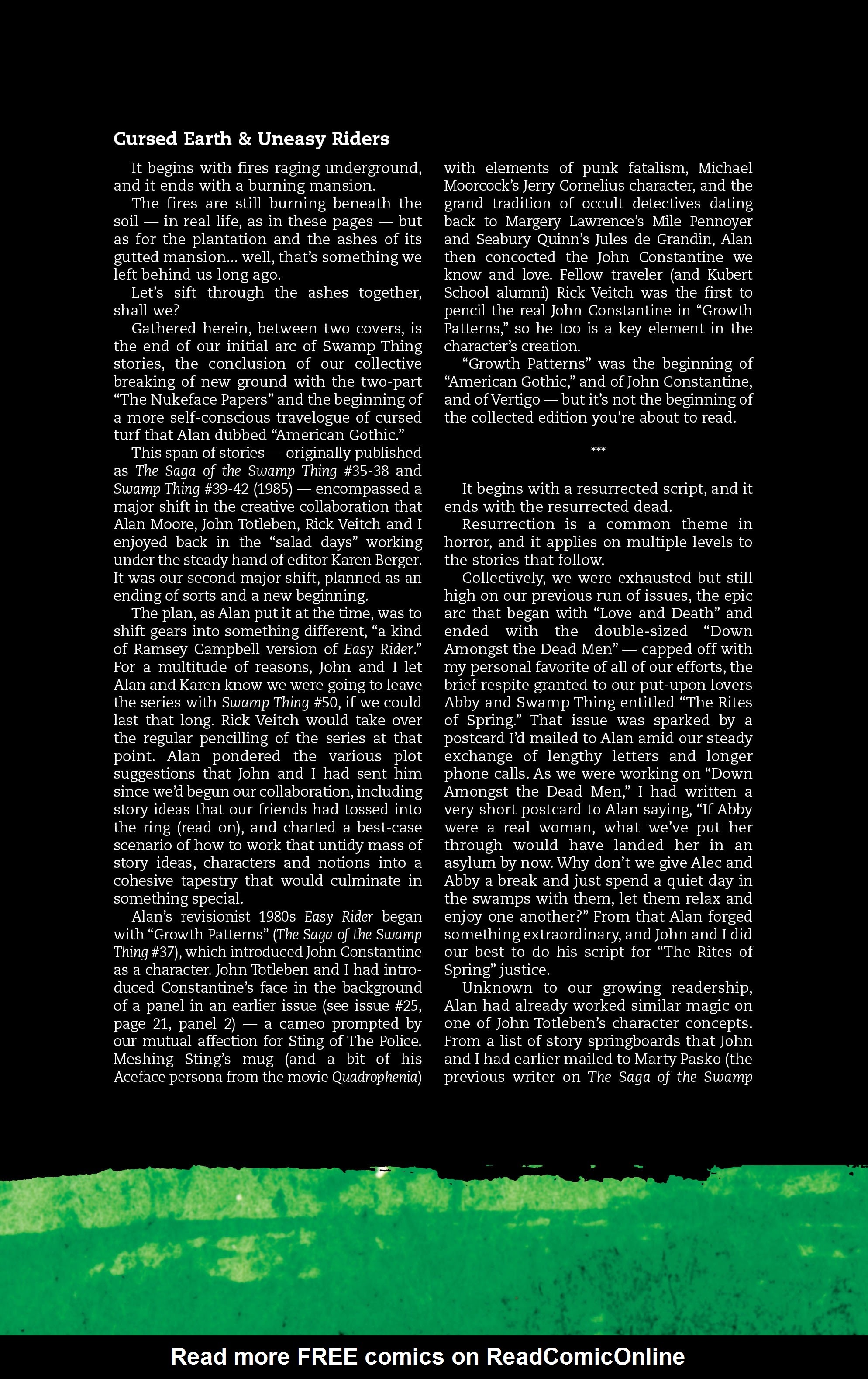 Read online Saga of the Swamp Thing comic -  Issue # TPB 3 (Part 1) - 6