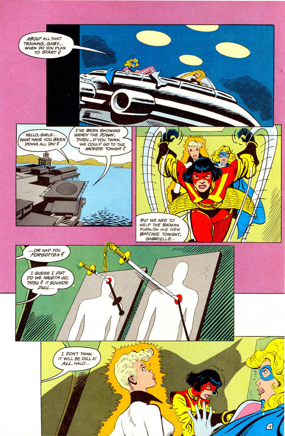 Read online The Outsiders (1985) comic -  Issue #20 - 5