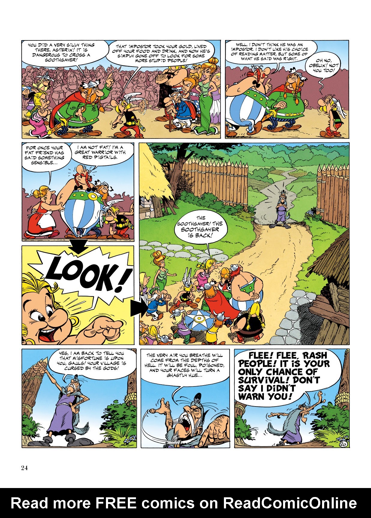 Read online Asterix comic -  Issue #19 - 25