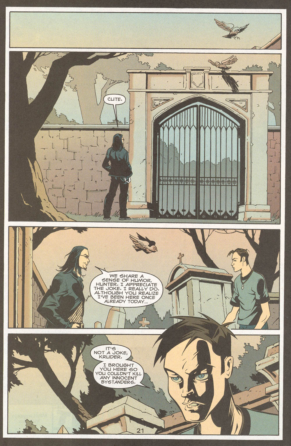 Read online Hunter:  The Age of Magic comic -  Issue #15 - 22
