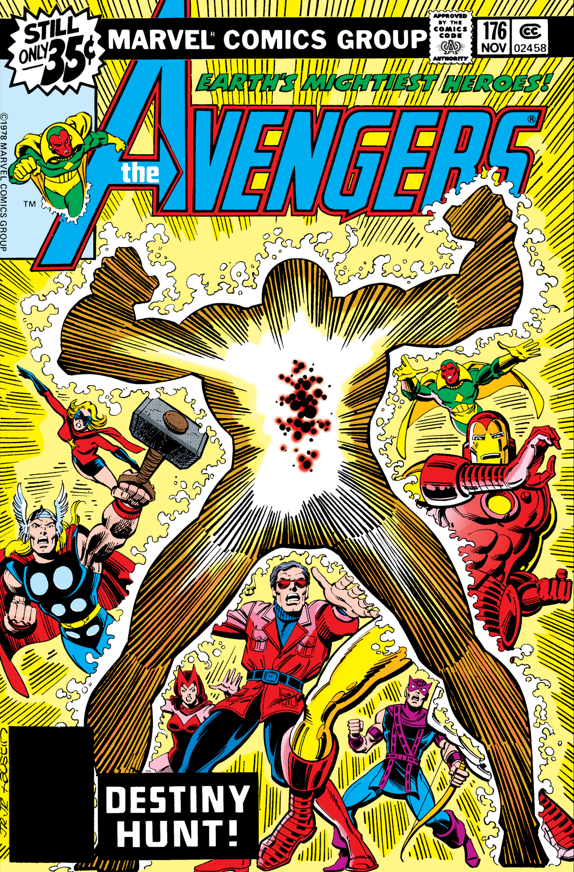 Read online The Avengers (1963) comic -  Issue #176 - 1