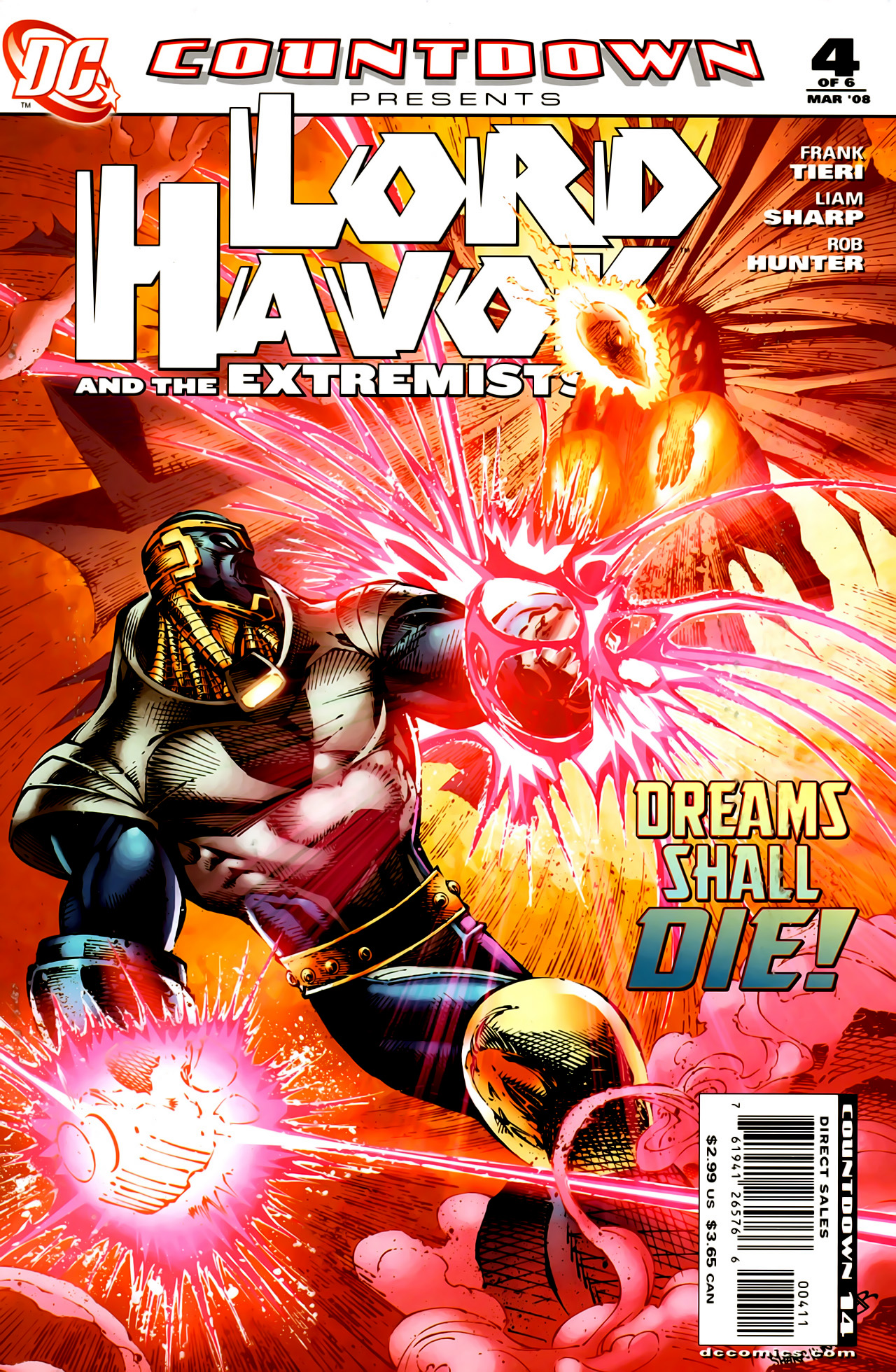 Read online Countdown Presents: Lord Havok and the Extremists comic -  Issue #4 - 1