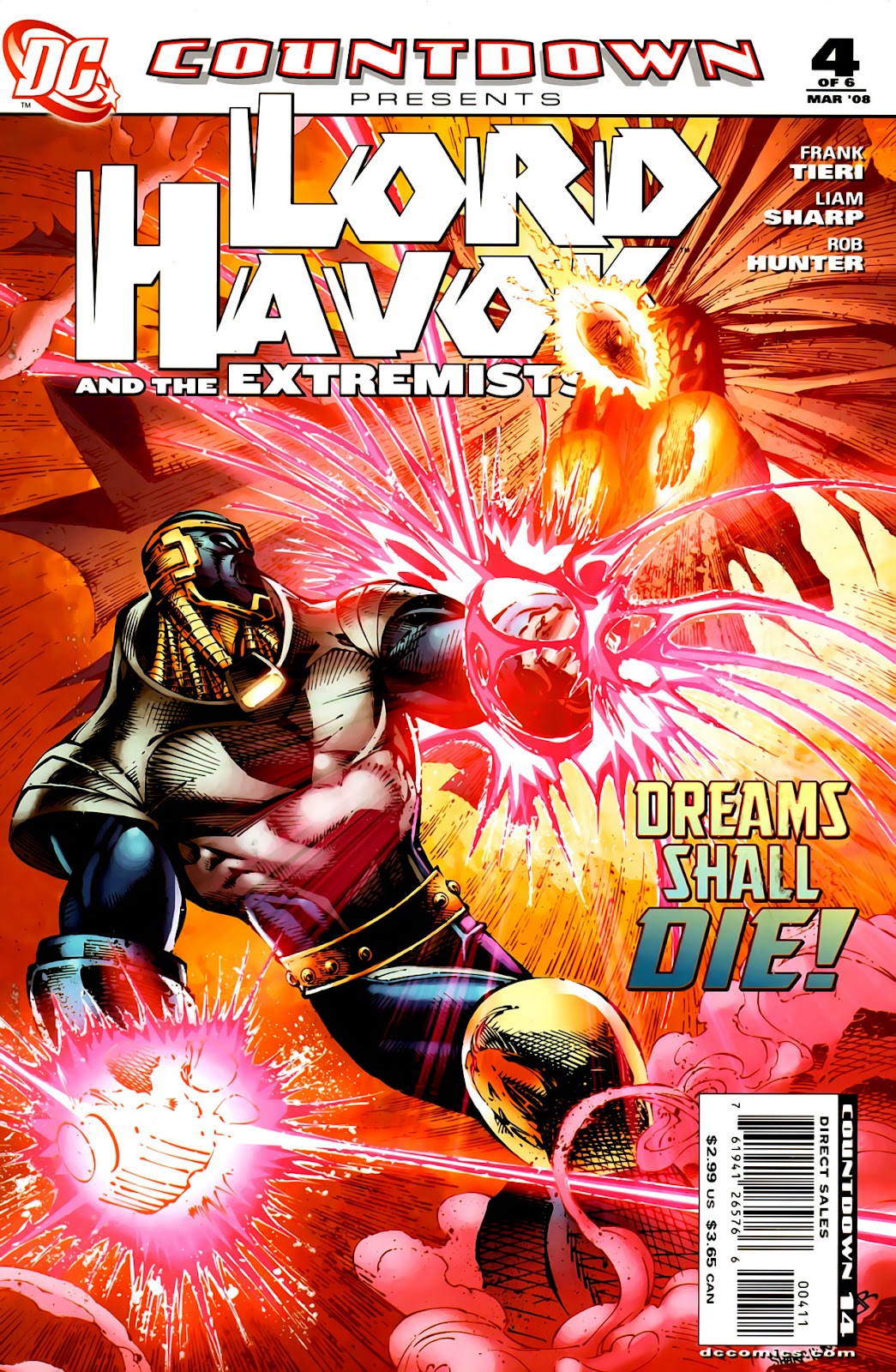 Countdown Presents: Lord Havok and the Extremists issue 4 - Page 1