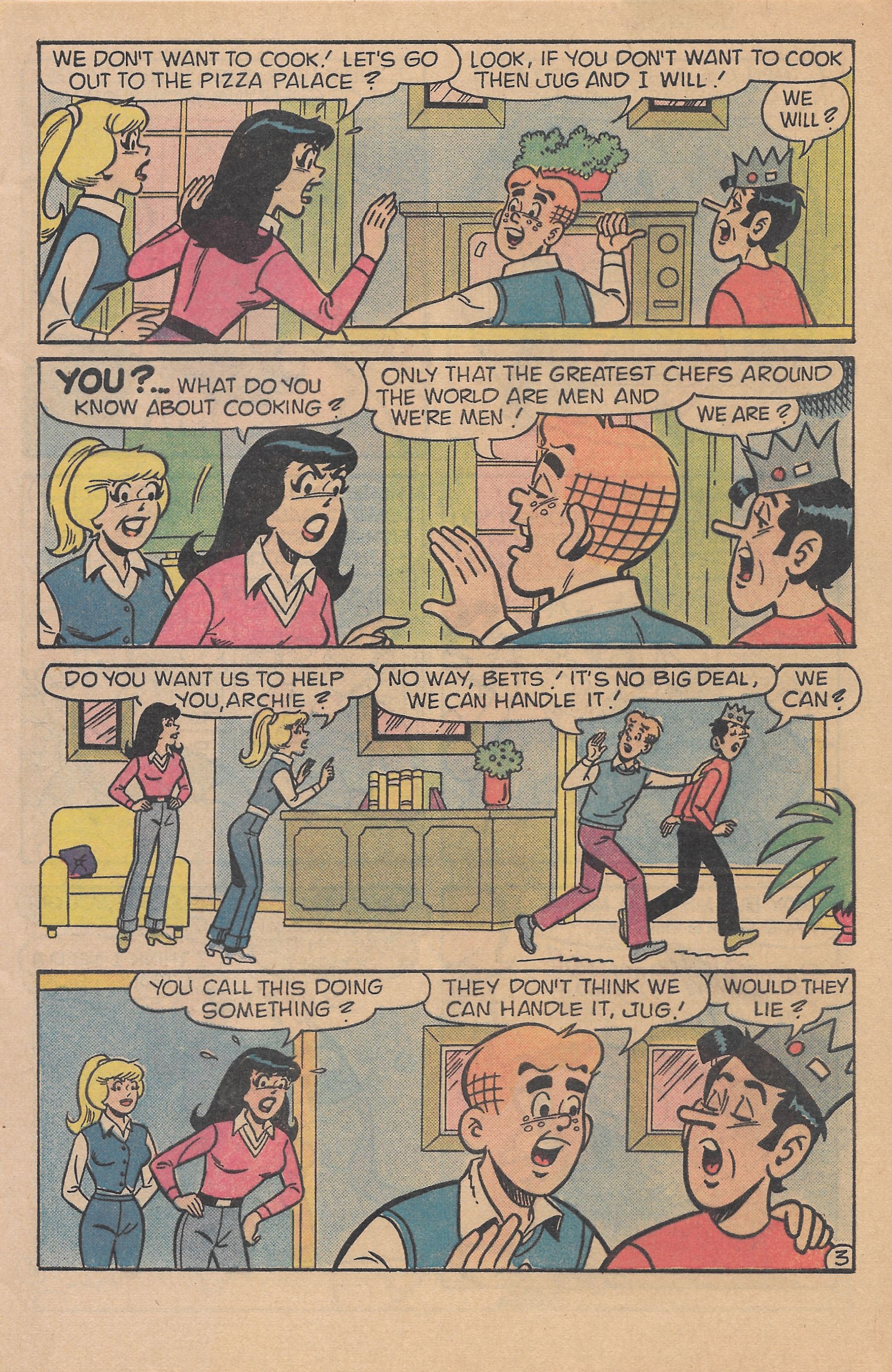 Read online Archie's TV Laugh-Out comic -  Issue #88 - 5
