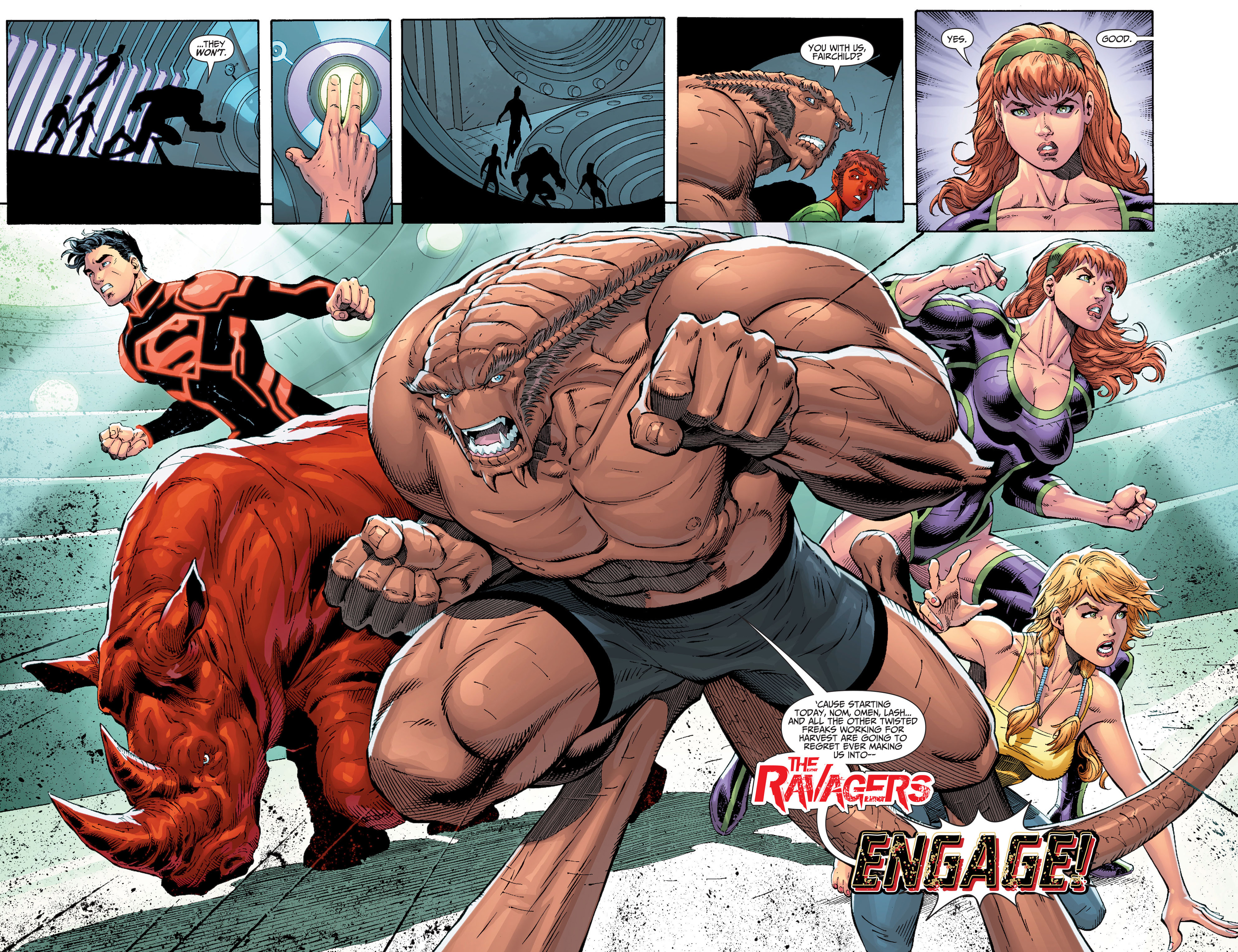 Read online The Ravagers comic -  Issue #5 - 17