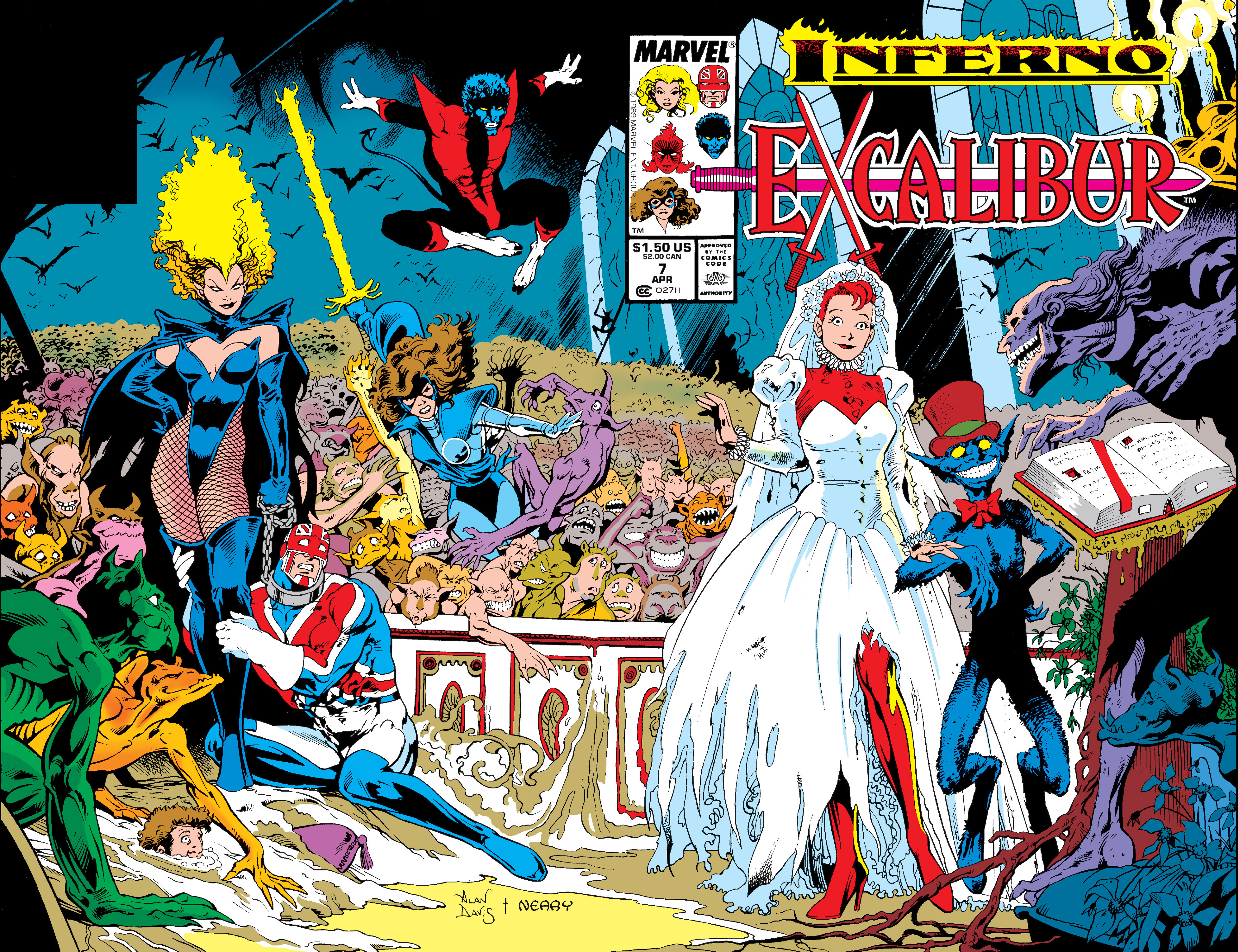 Read online Excalibur (1988) comic -  Issue #7 - 2