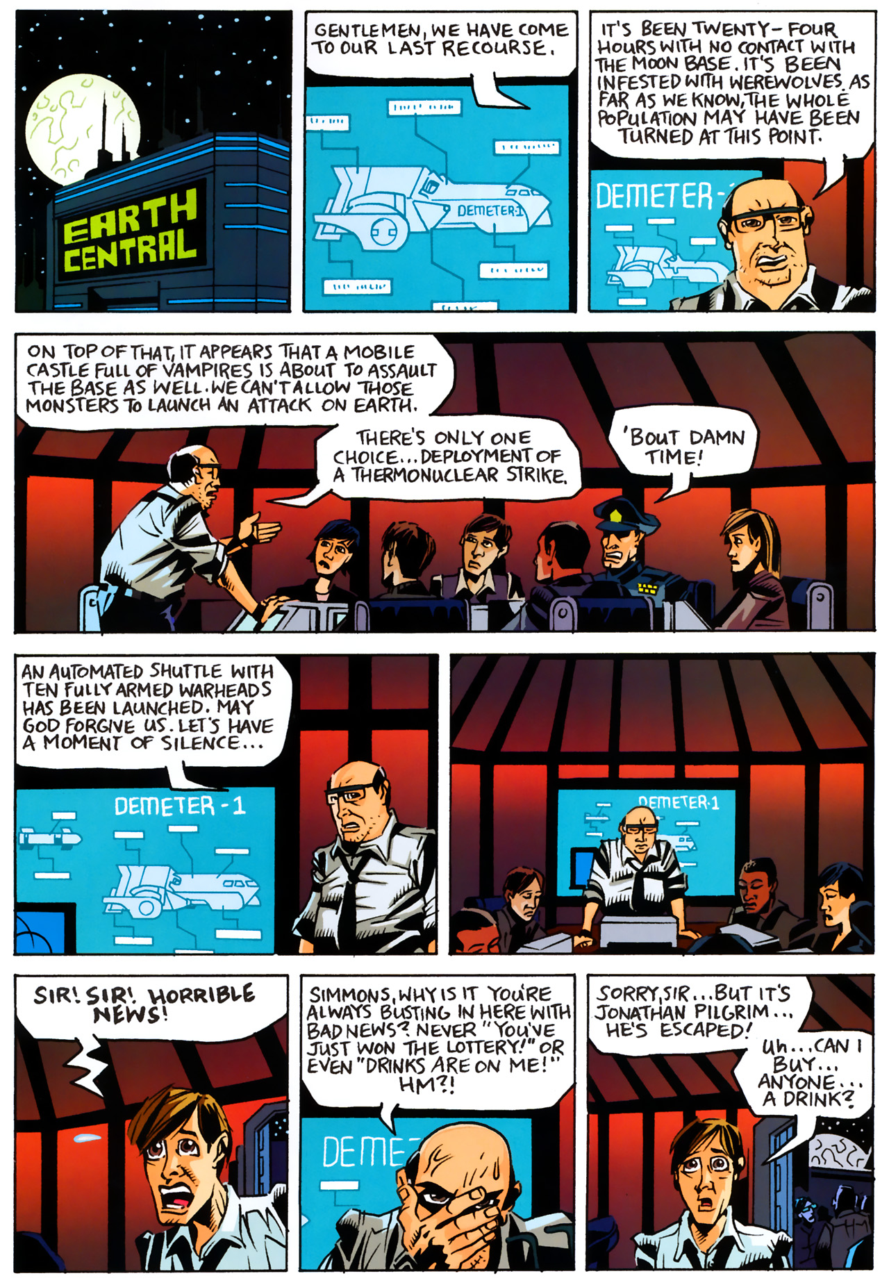 Read online Werewolves on the Moon: Versus Vampires comic -  Issue #2 - 27