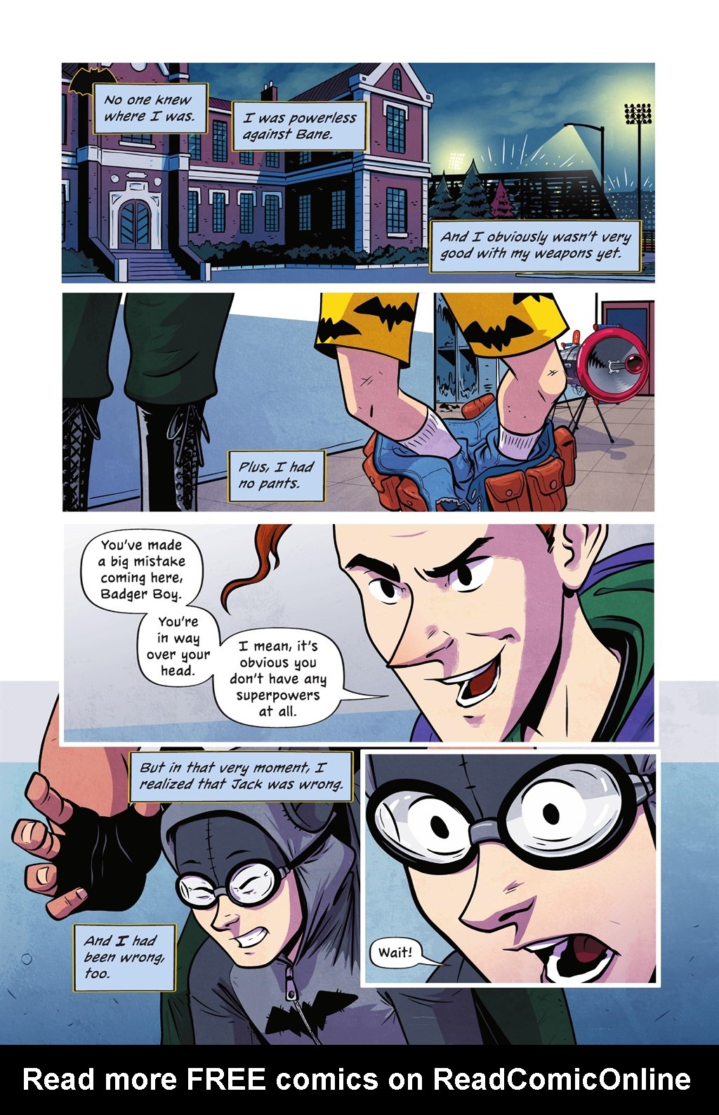 Read online Bruce Wayne: Not Super comic -  Issue # TPB (Part 2) - 10