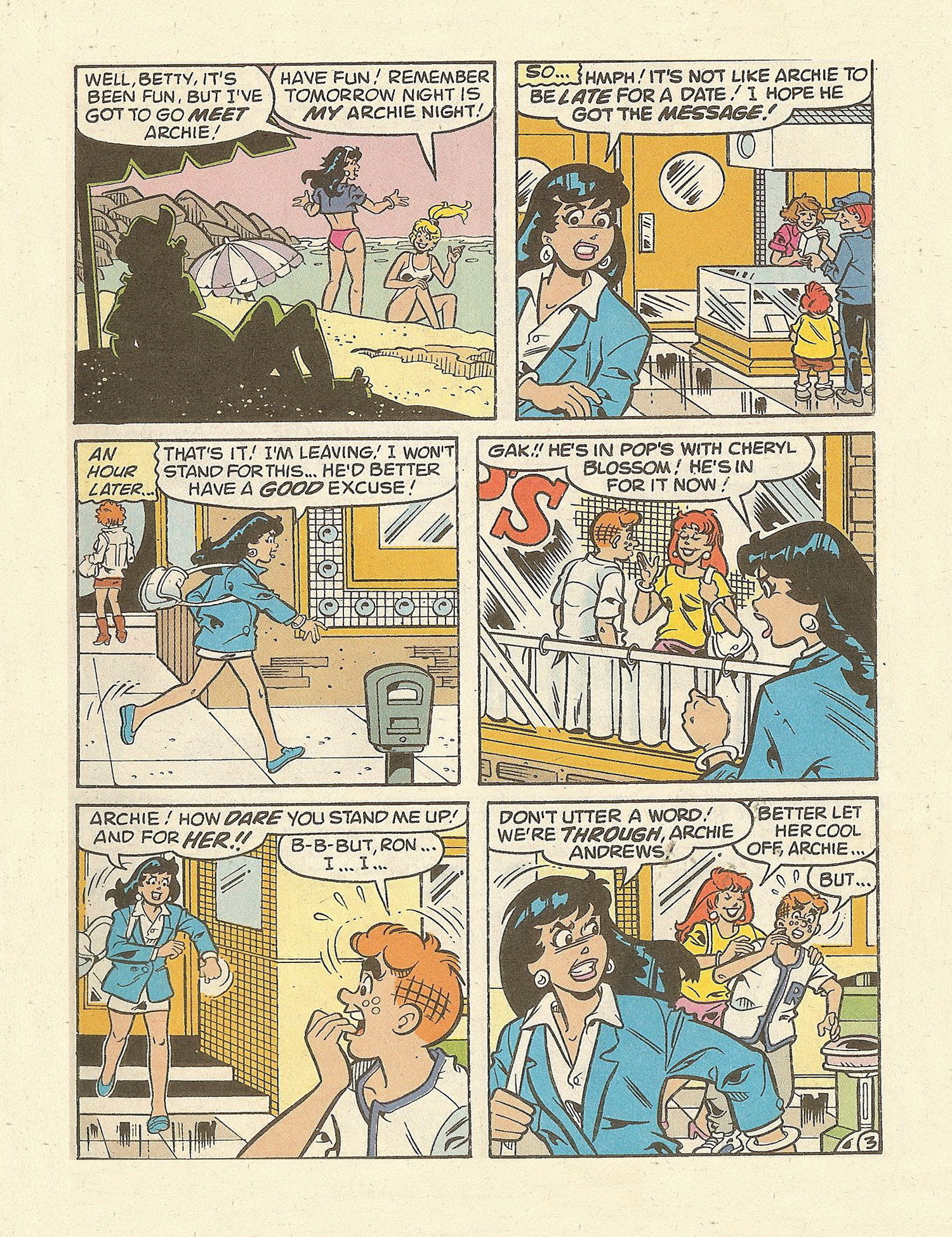 Read online Betty and Veronica Digest Magazine comic -  Issue #98 - 5