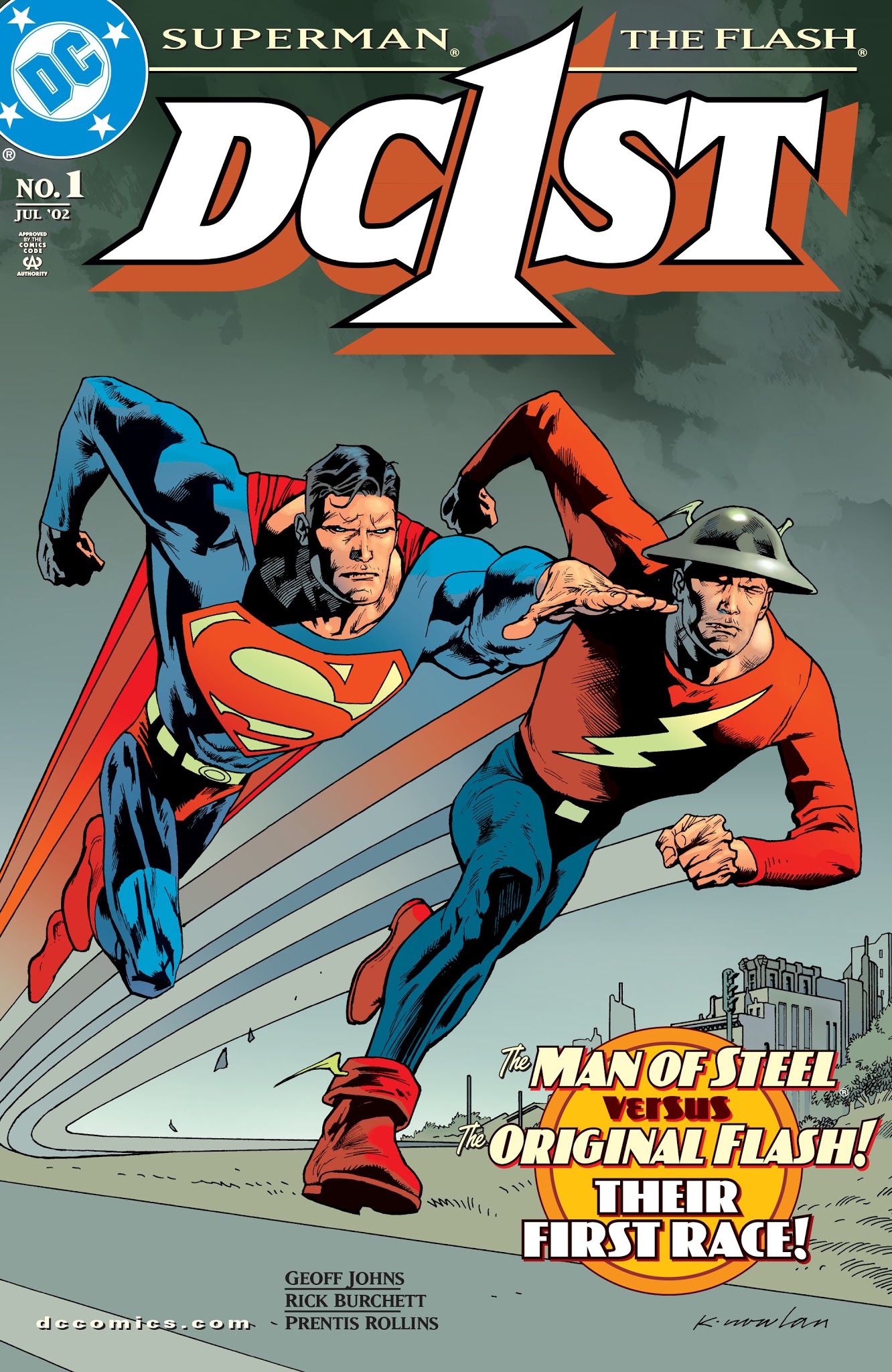 Read online DC First: Flash/Superman comic -  Issue # Full - 1