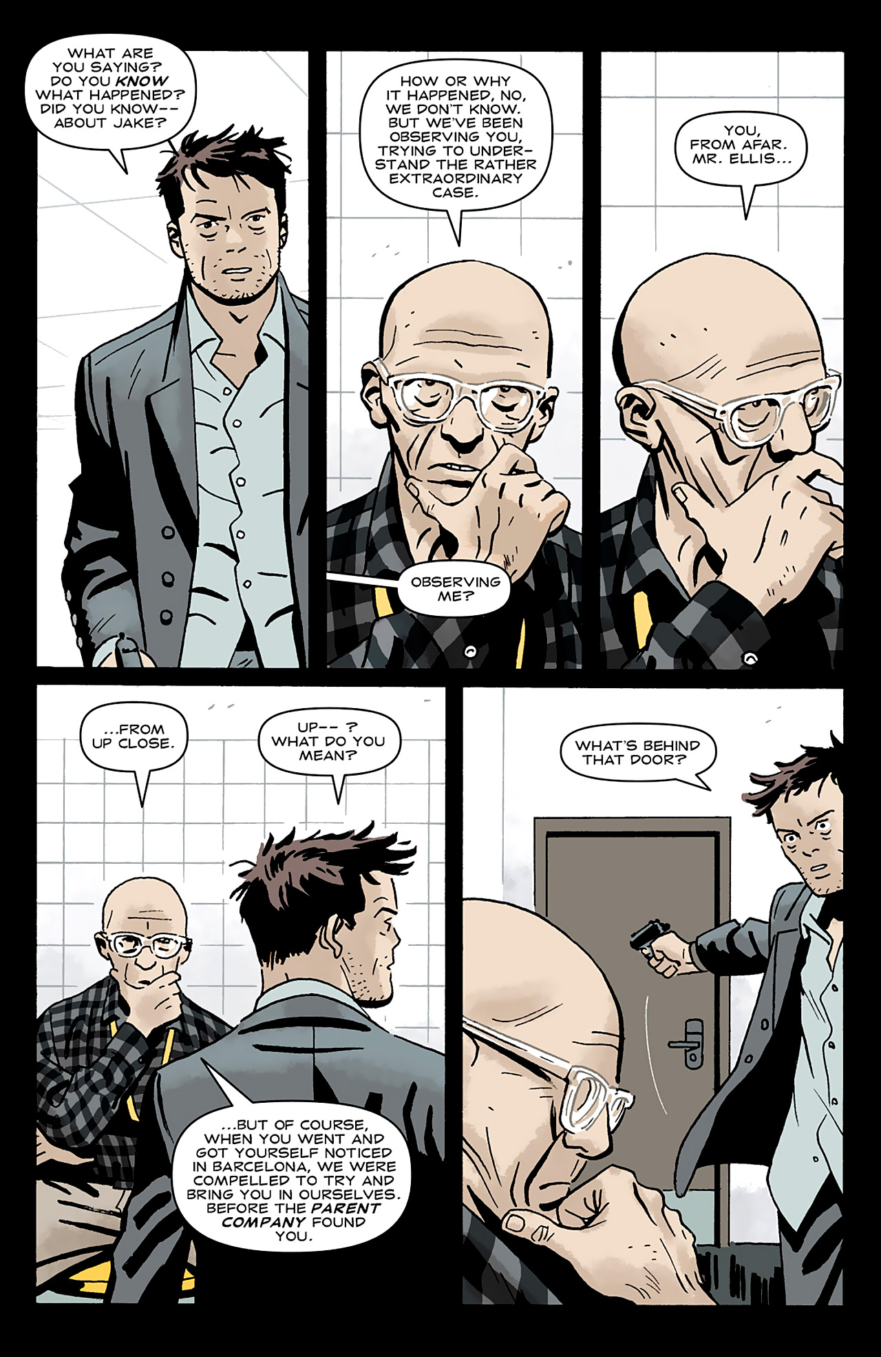Read online Who is Jake Ellis? comic -  Issue #5 - 11