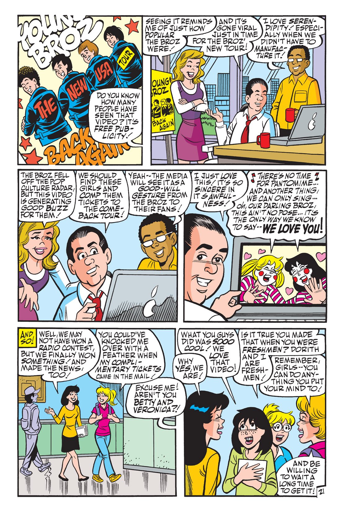 Read online Archie Freshman Year comic -  Issue # TPB 2 - 50
