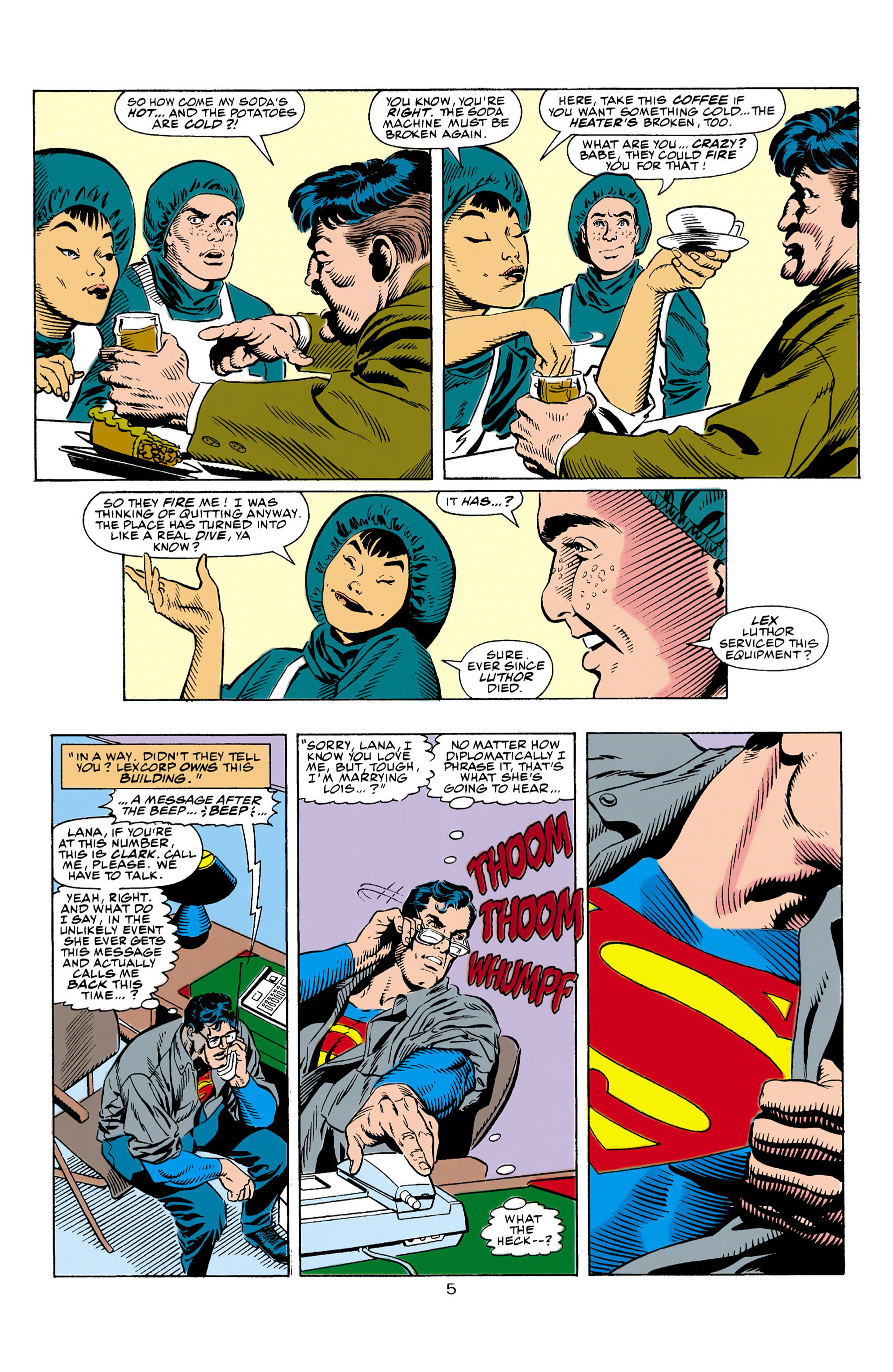 Read online Superman: The Man of Steel (1991) comic -  Issue #2 - 5