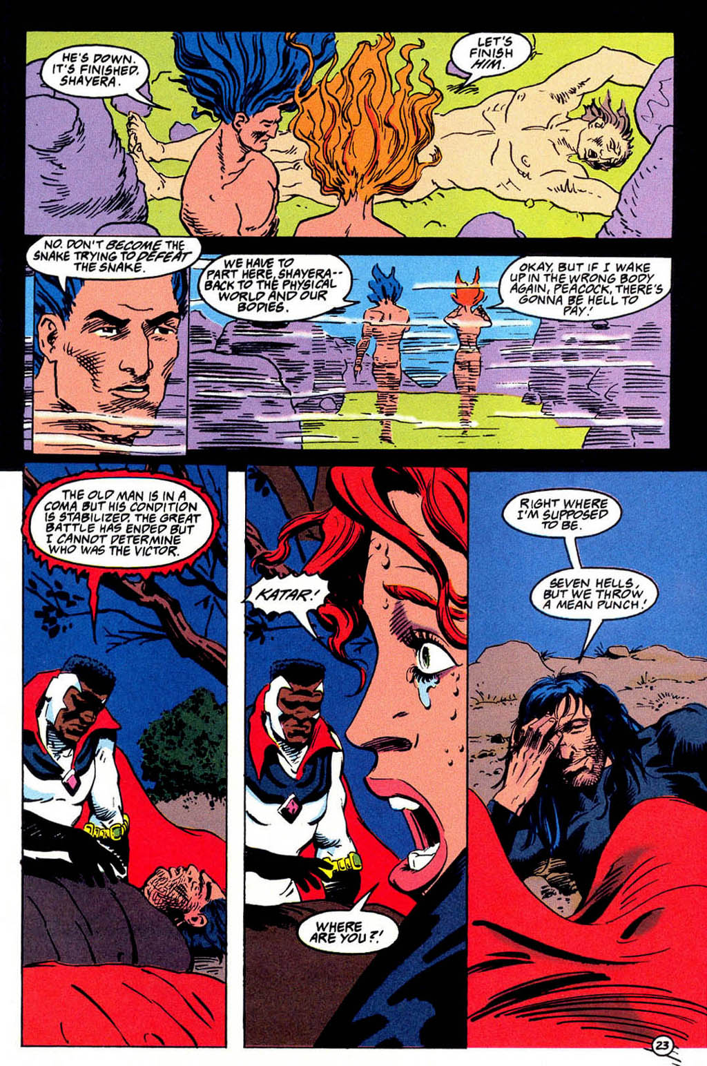 Hawkman (1993) Issue #6 #9 - English 24