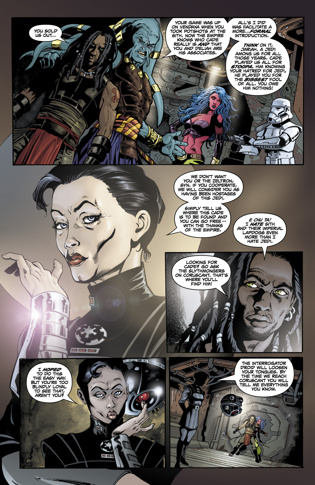 Read online Star Wars: Legacy (2006) comic -  Issue #11 - 17