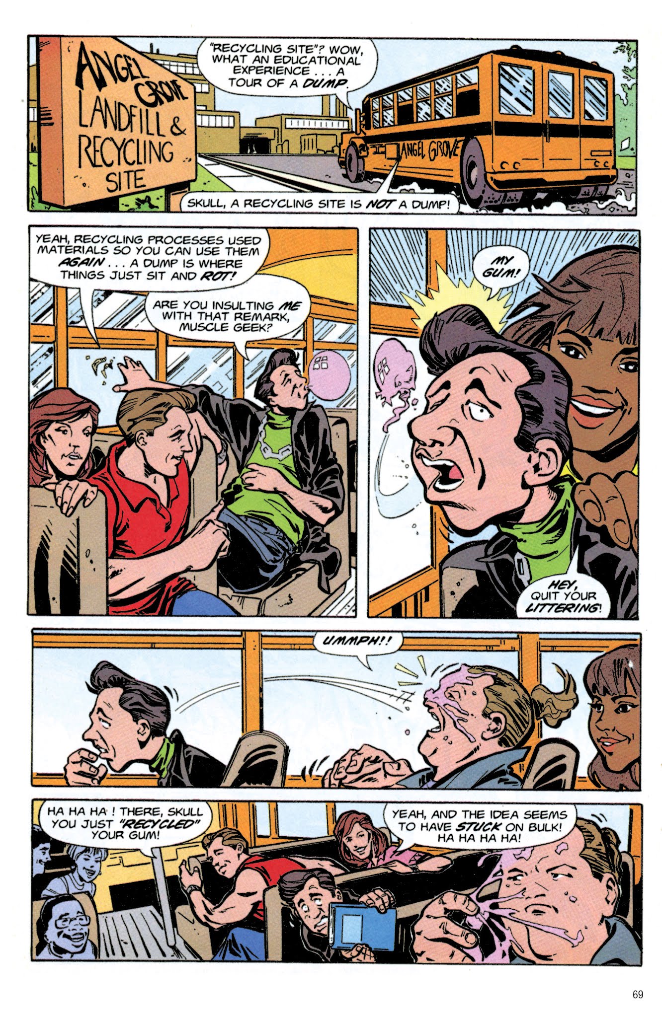 Read online Mighty Morphin Power Rangers Archive comic -  Issue # TPB 1 (Part 1) - 69