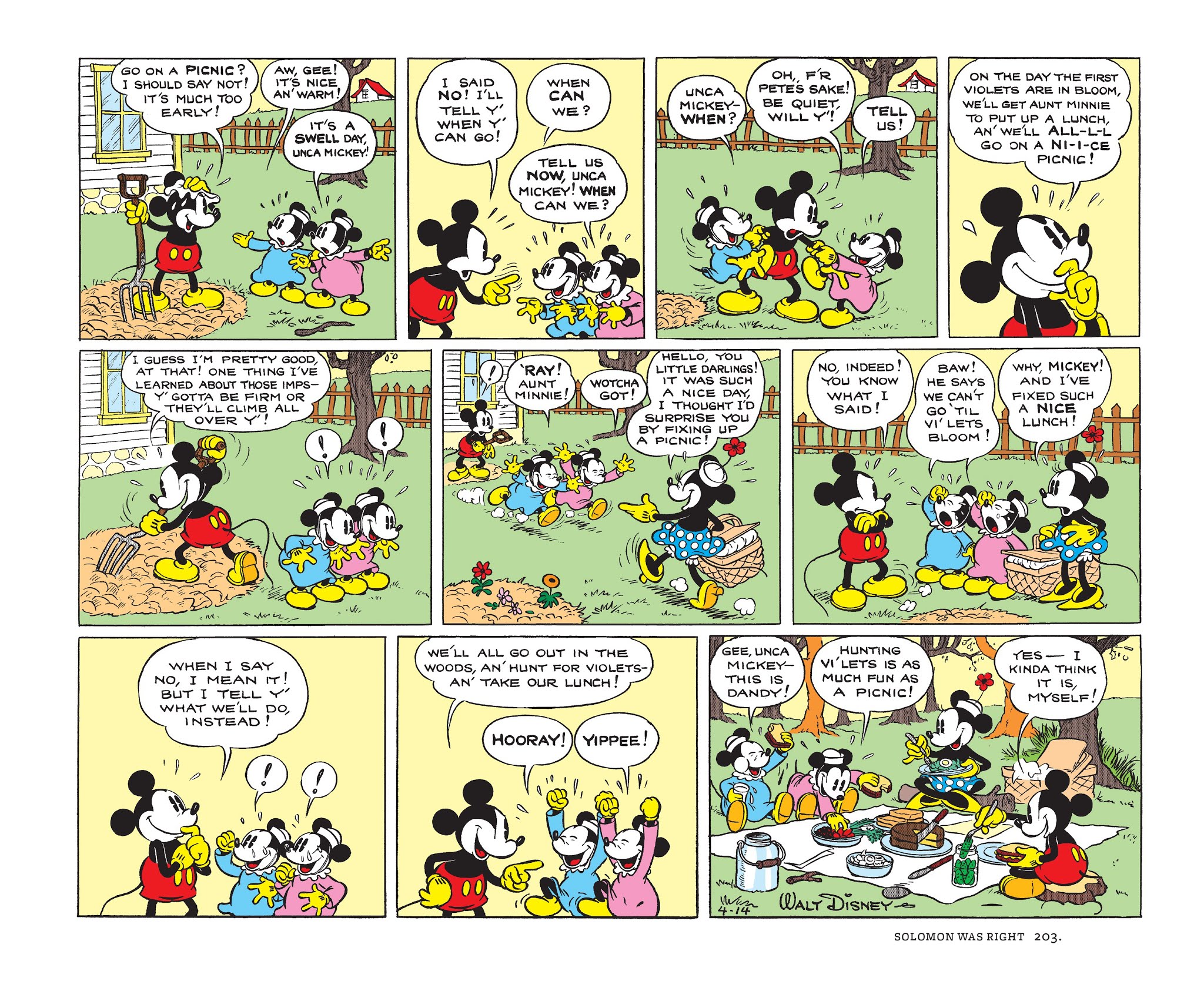 Read online Walt Disney's Mickey Mouse Color Sundays comic -  Issue # TPB 1 (Part 3) - 3