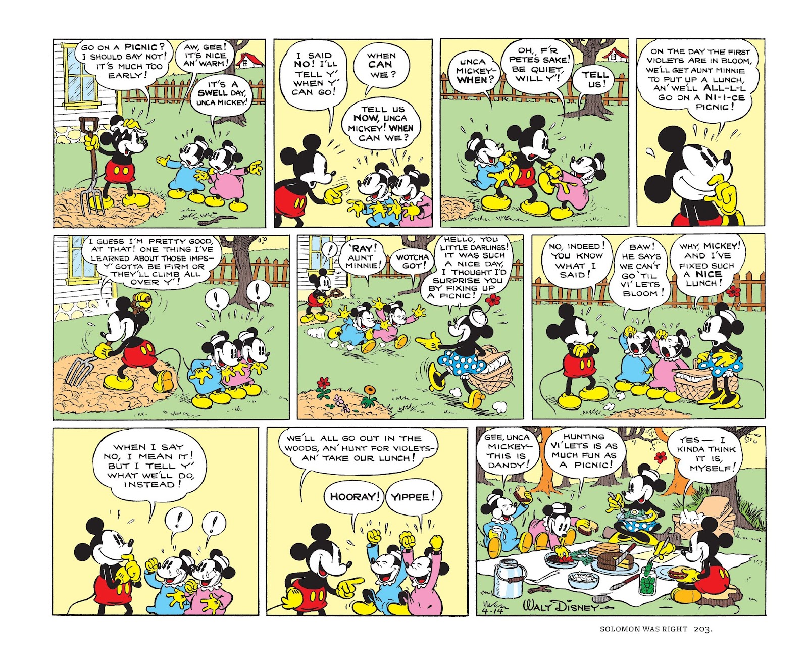 Walt Disney's Mickey Mouse Color Sundays issue TPB 1 (Part 3) - Page 3