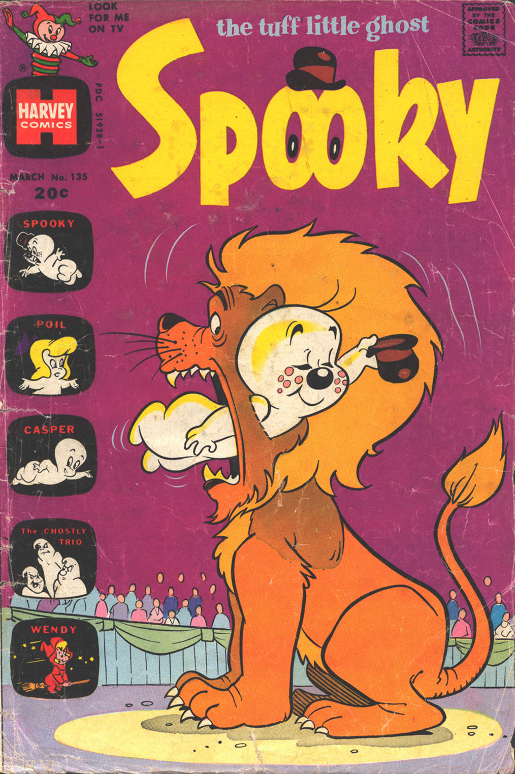 Read online Spooky comic -  Issue #135 - 1