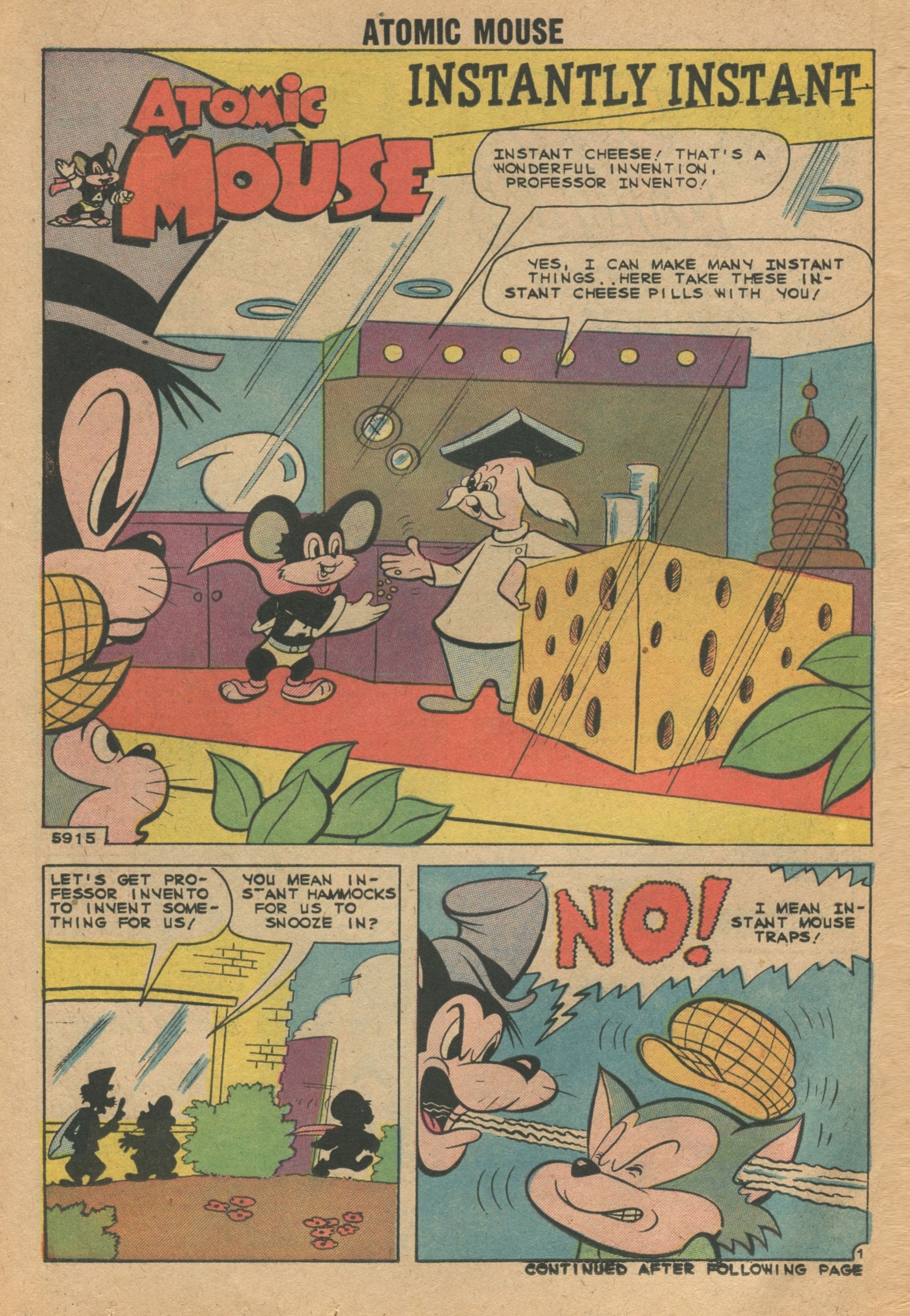 Read online Atomic Mouse comic -  Issue #35 - 14