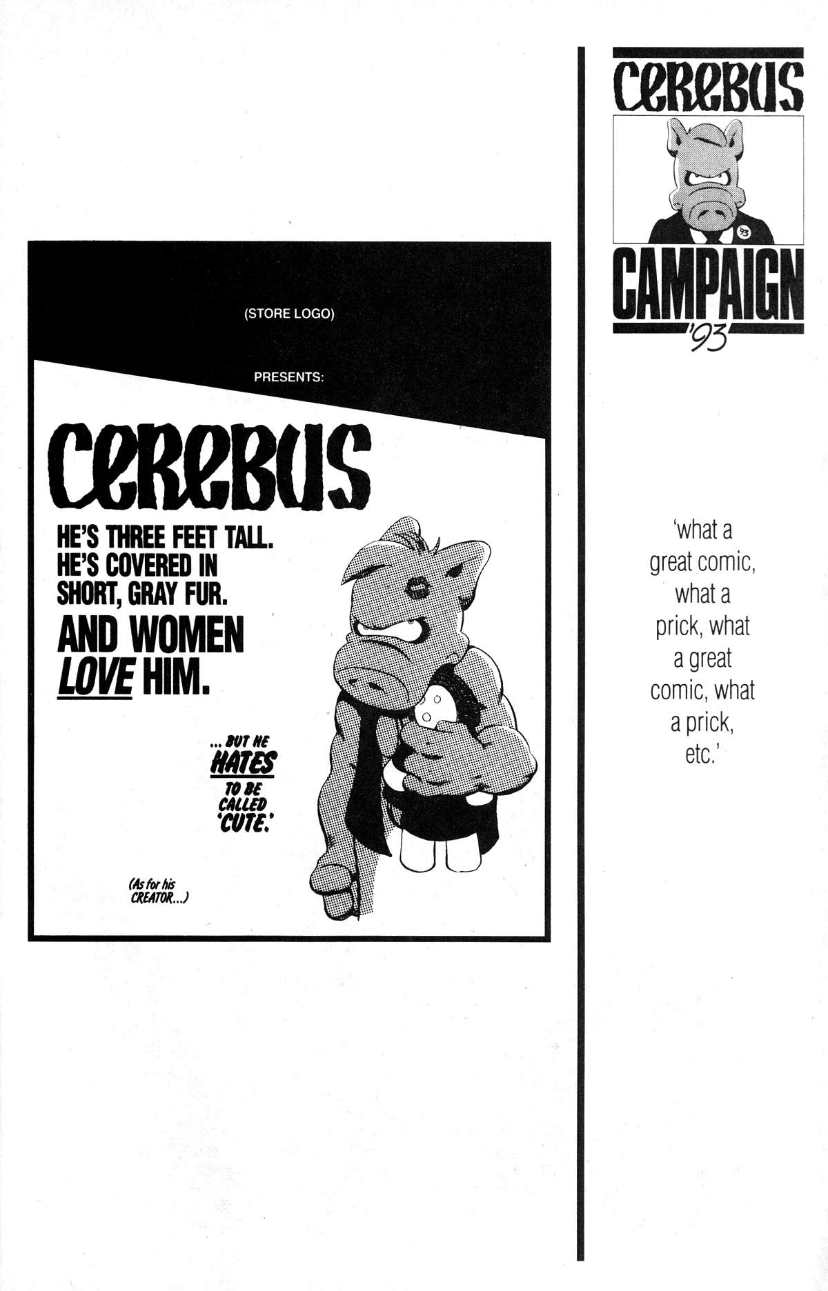 Cerebus Issue #167 #166 - English 29