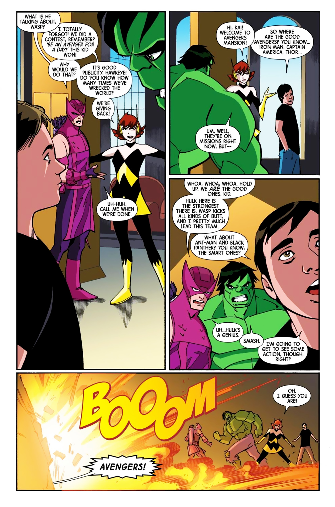 Read online Marvel Universe Avengers Earth's Mightiest Heroes comic -  Issue #2 - 6