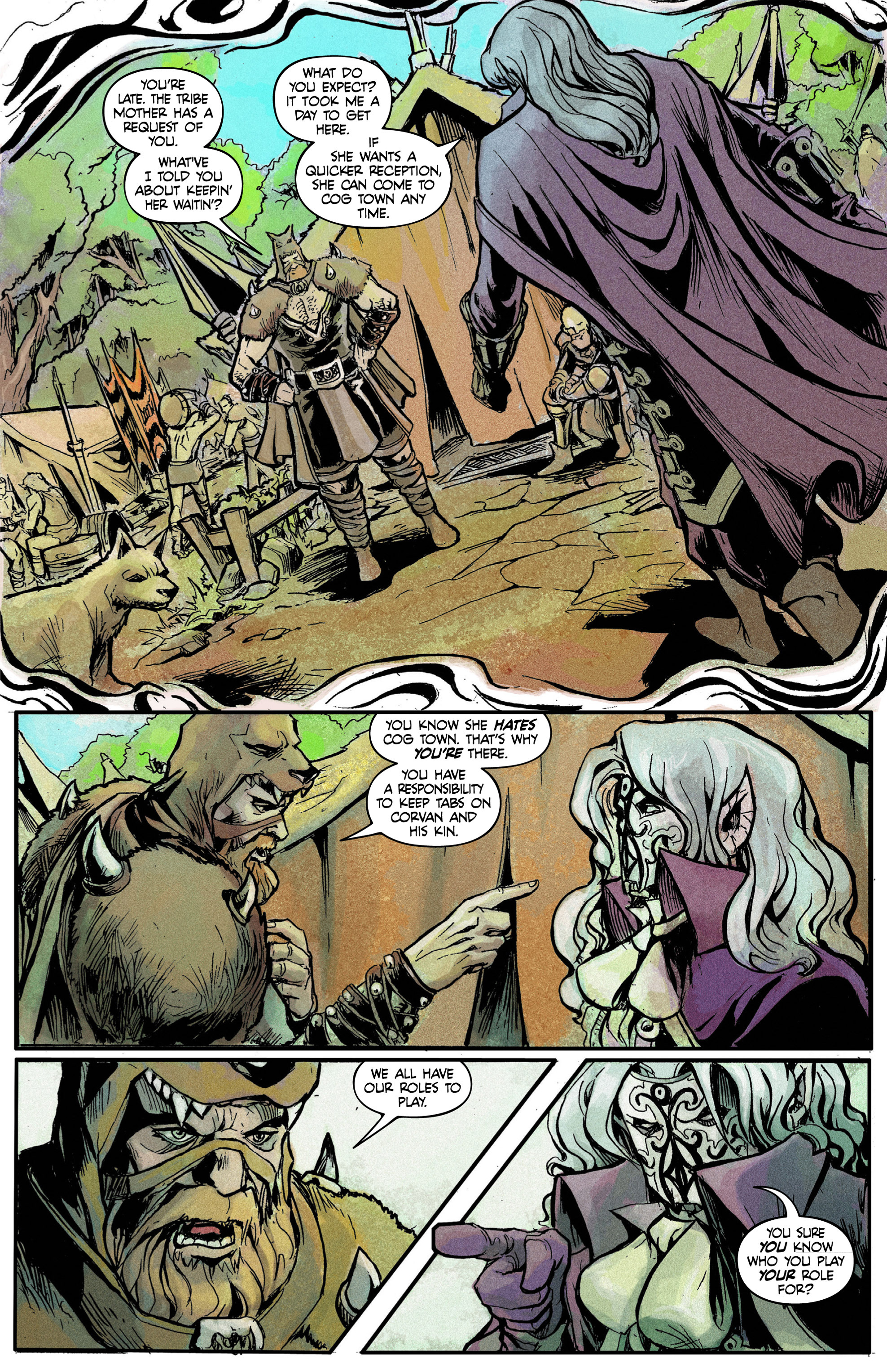 Read online Raven Nevermore comic -  Issue #5 - 6