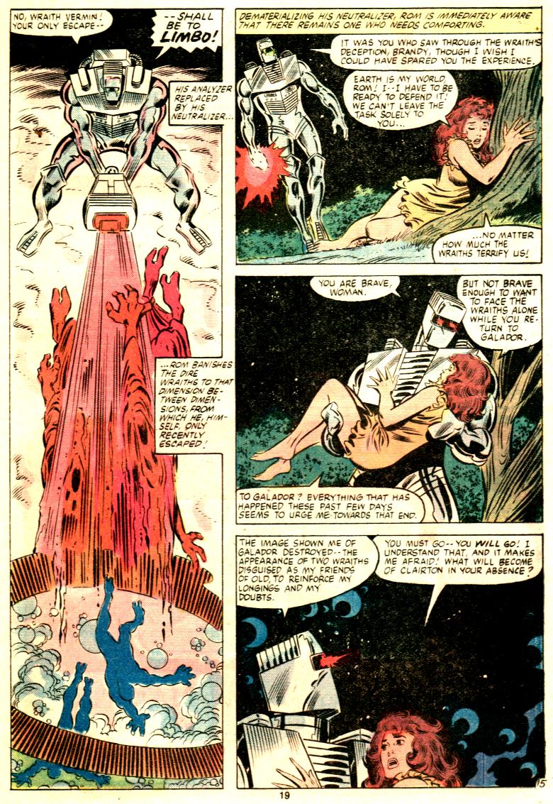 Read online ROM (1979) comic -  Issue #20 - 16