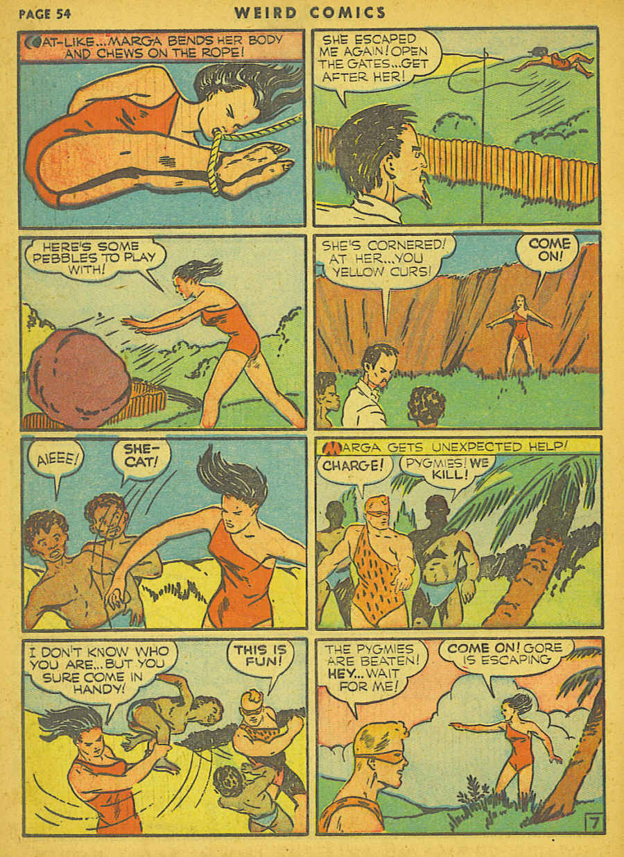 Read online Weird Comics comic -  Issue #9 - 52