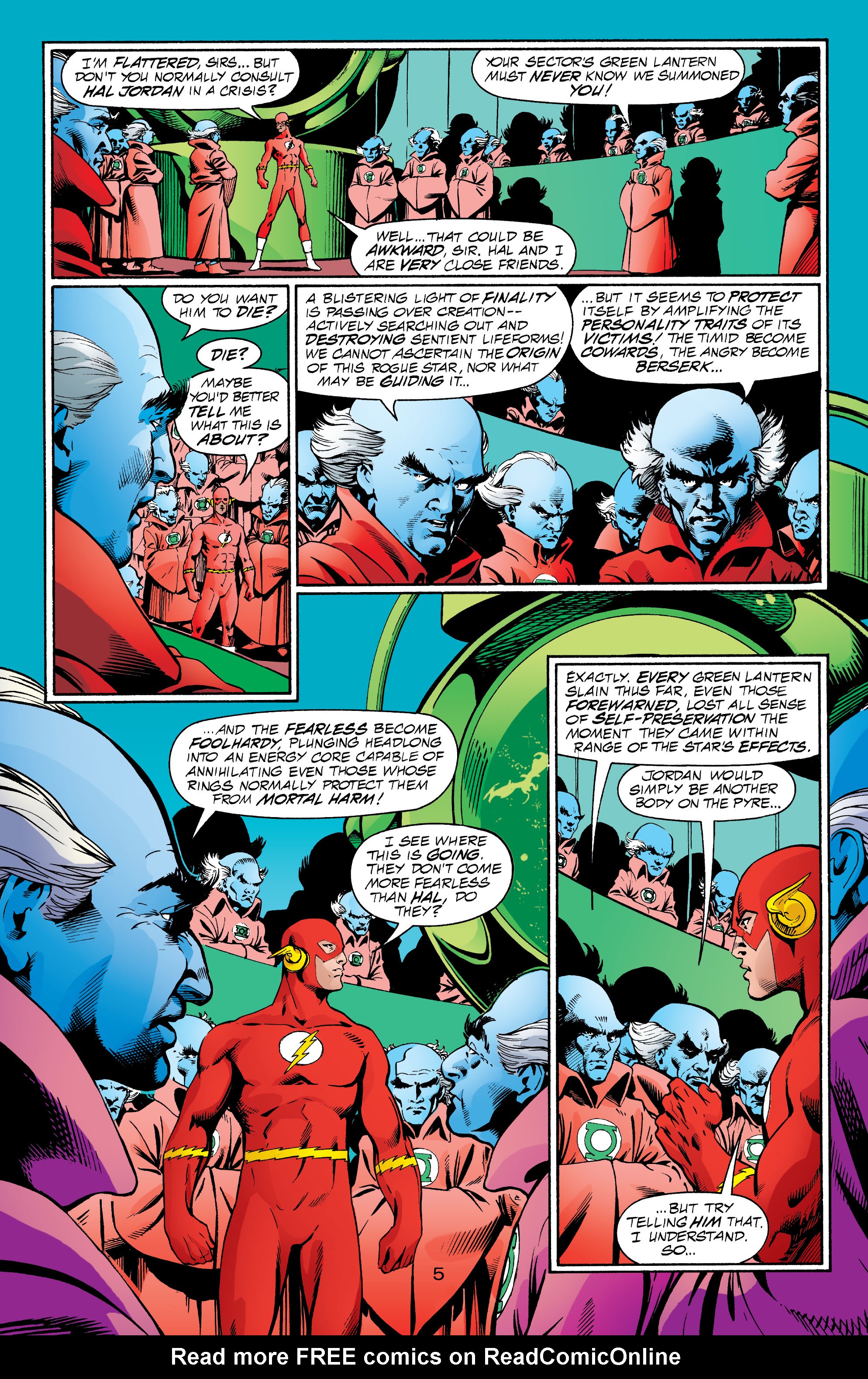 Read online Flash & Green Lantern: The Brave and the Bold comic -  Issue #5 - 6