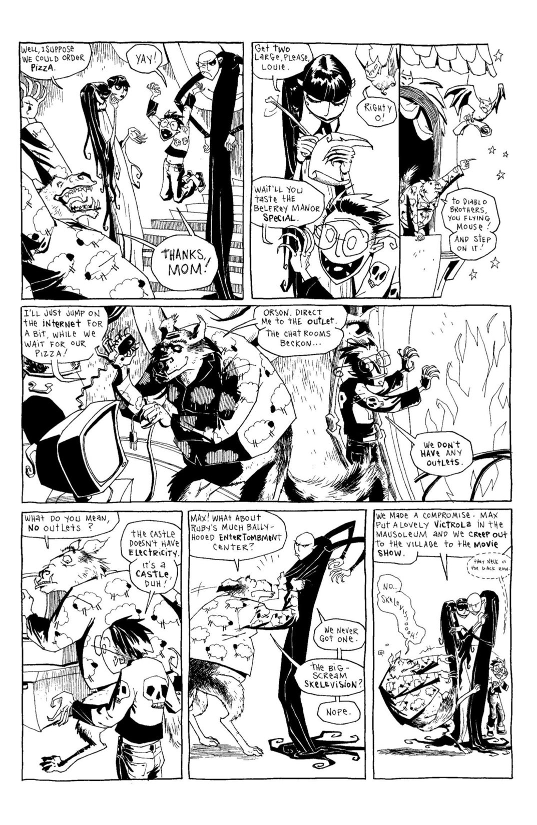 Read online Scary Godmother Comic Book Stories comic -  Issue # TPB - 89