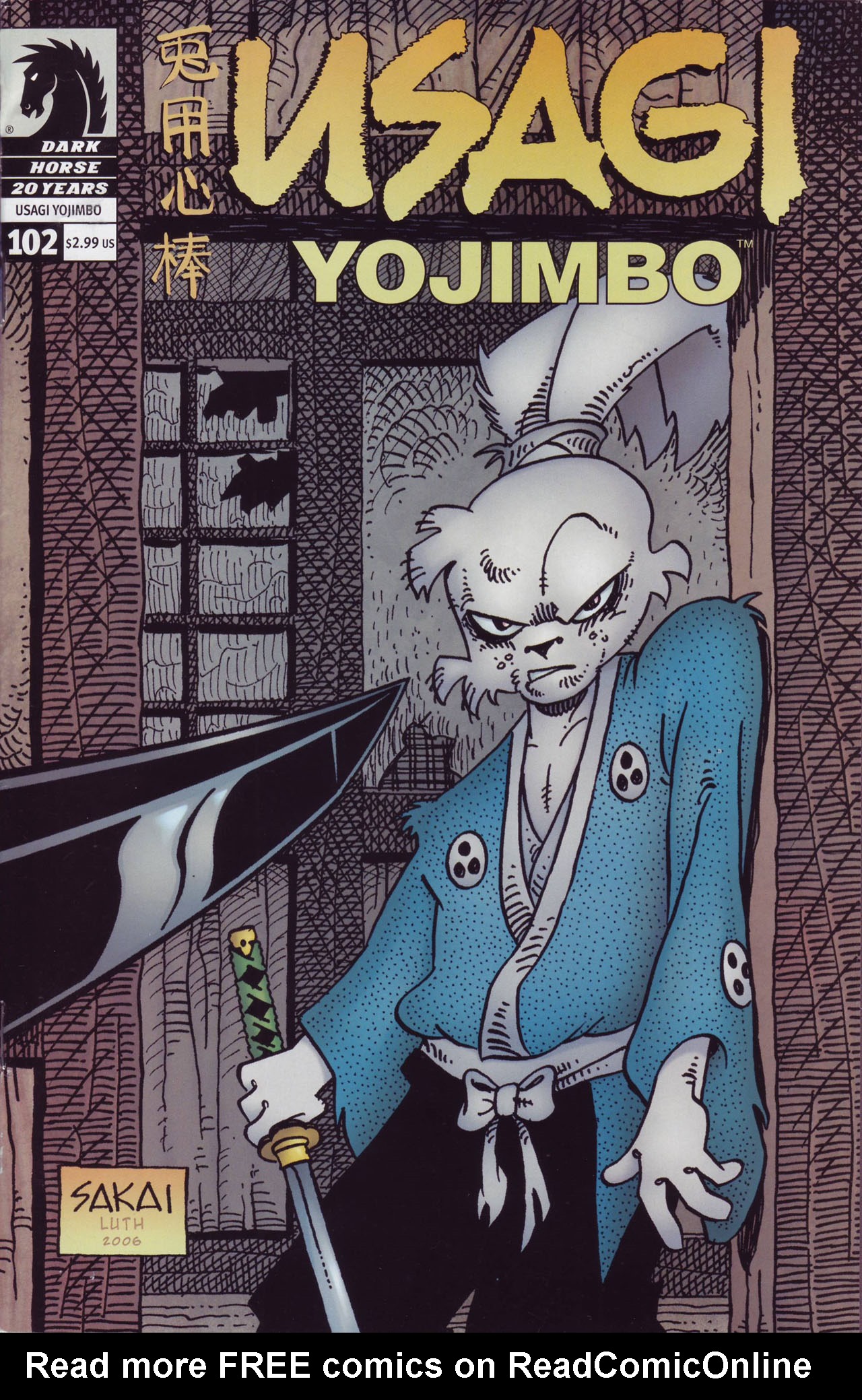 Read online Usagi Yojimbo (1996) comic -  Issue #102 - 1