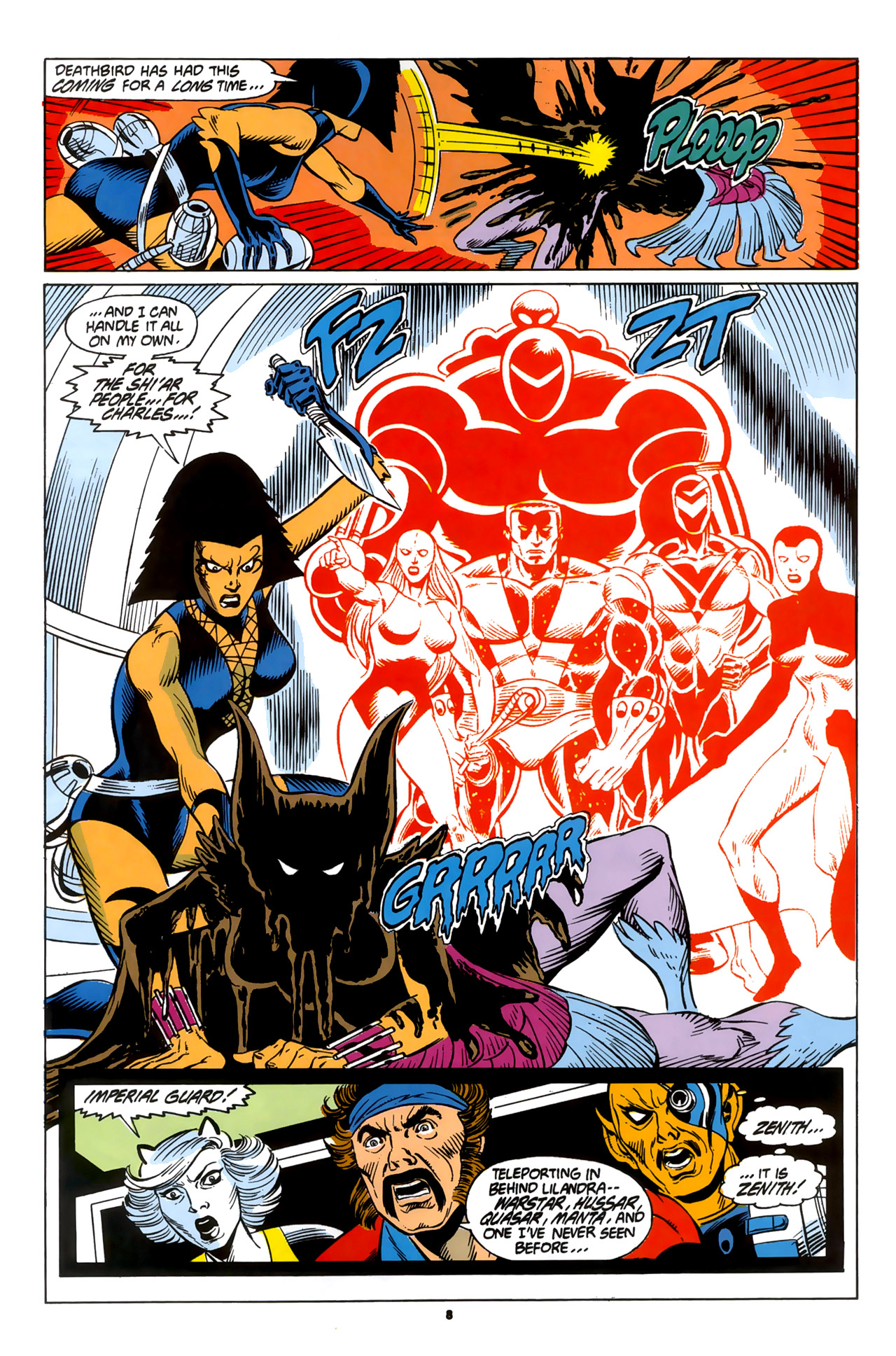 Read online X-Men Spotlight On...Starjammers comic -  Issue #2 - 10