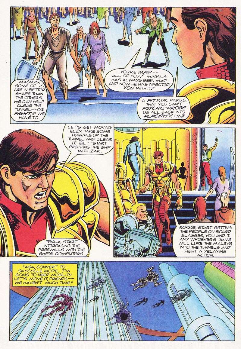 Read online Magnus Robot Fighter (1991) comic -  Issue #29 - 16
