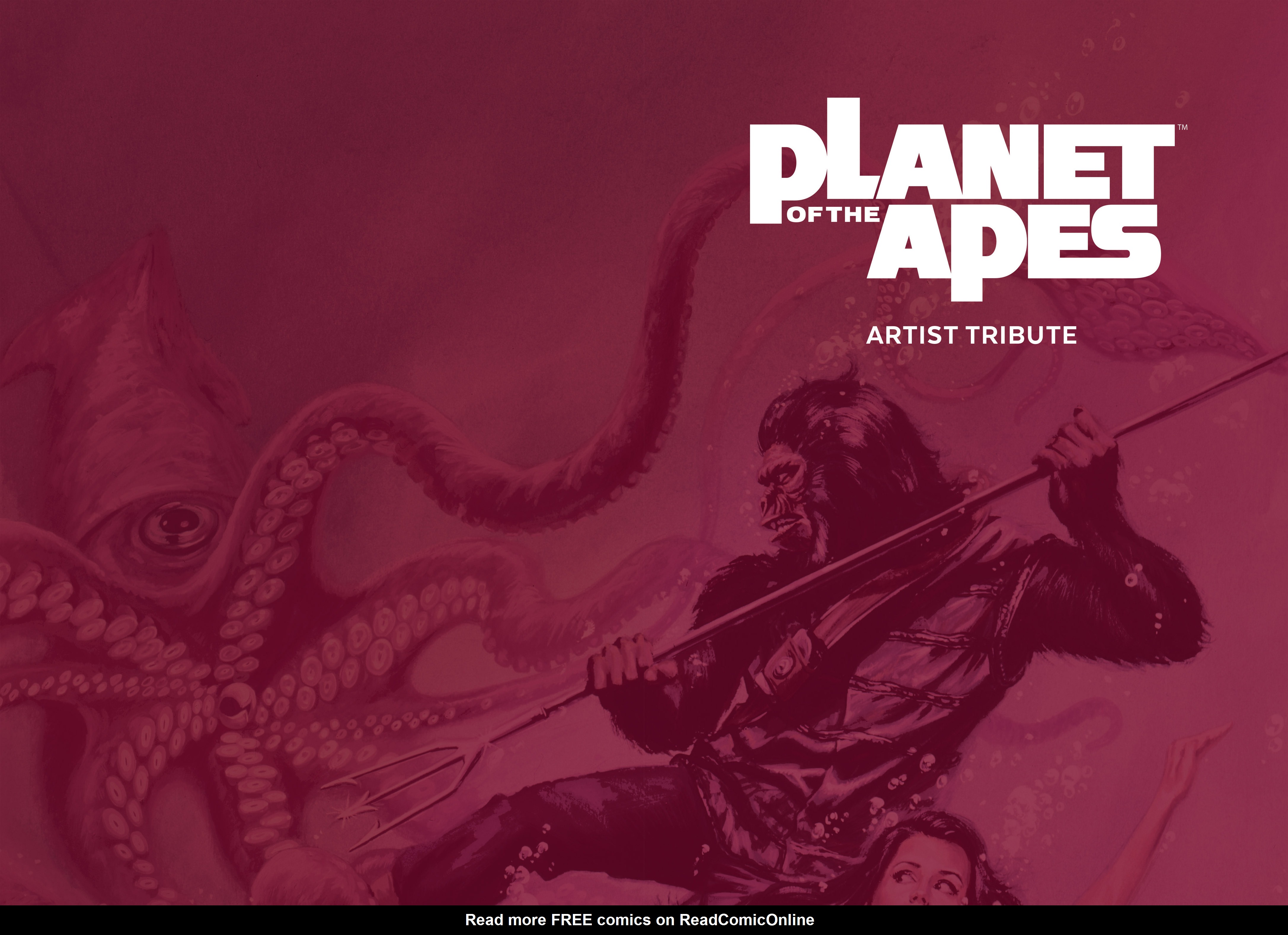 Read online Planet of the Apes Artist Tribute comic -  Issue # TPB - 4